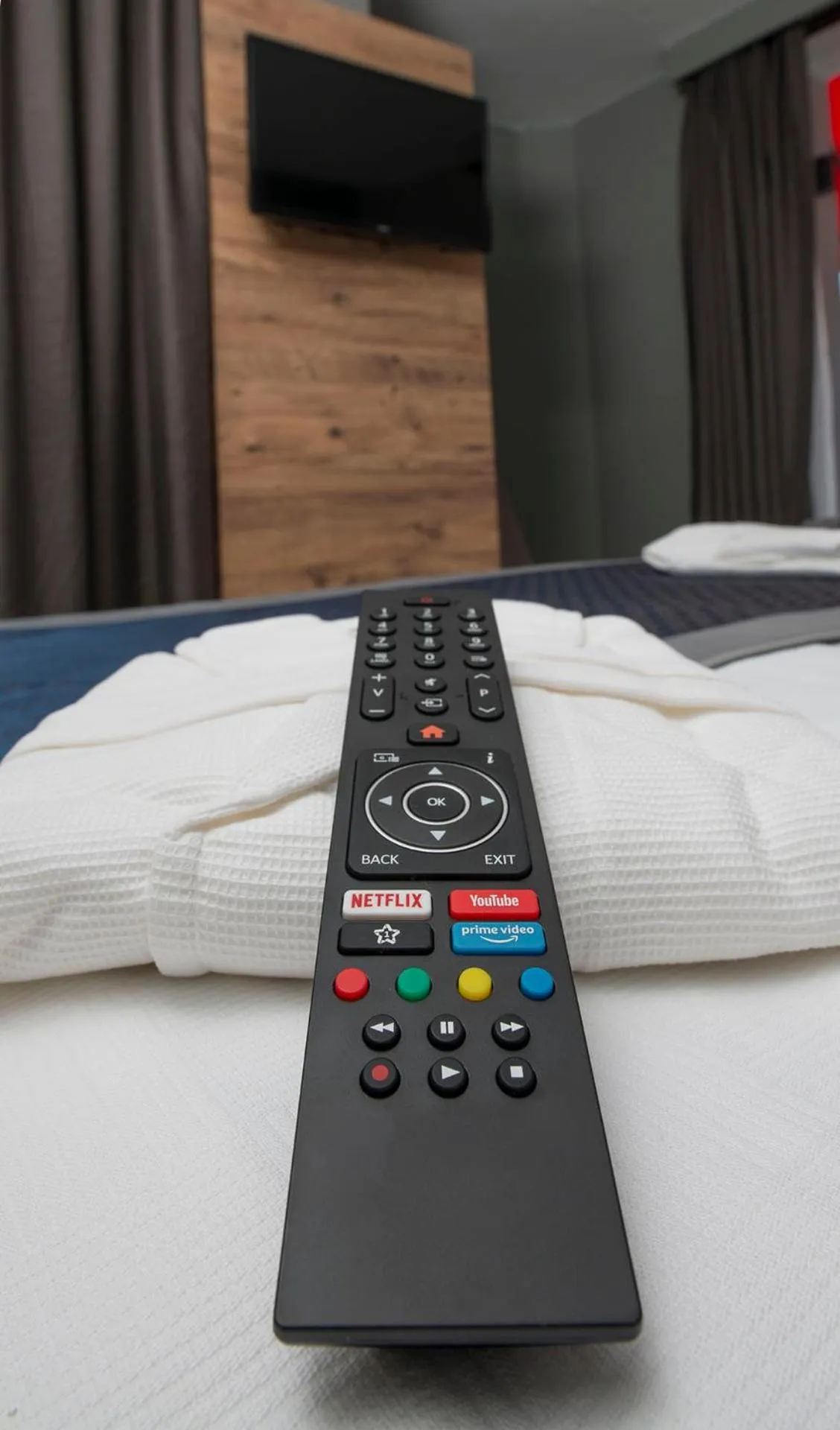 TV and multimedia, Bed in Pure Blanche Hotel