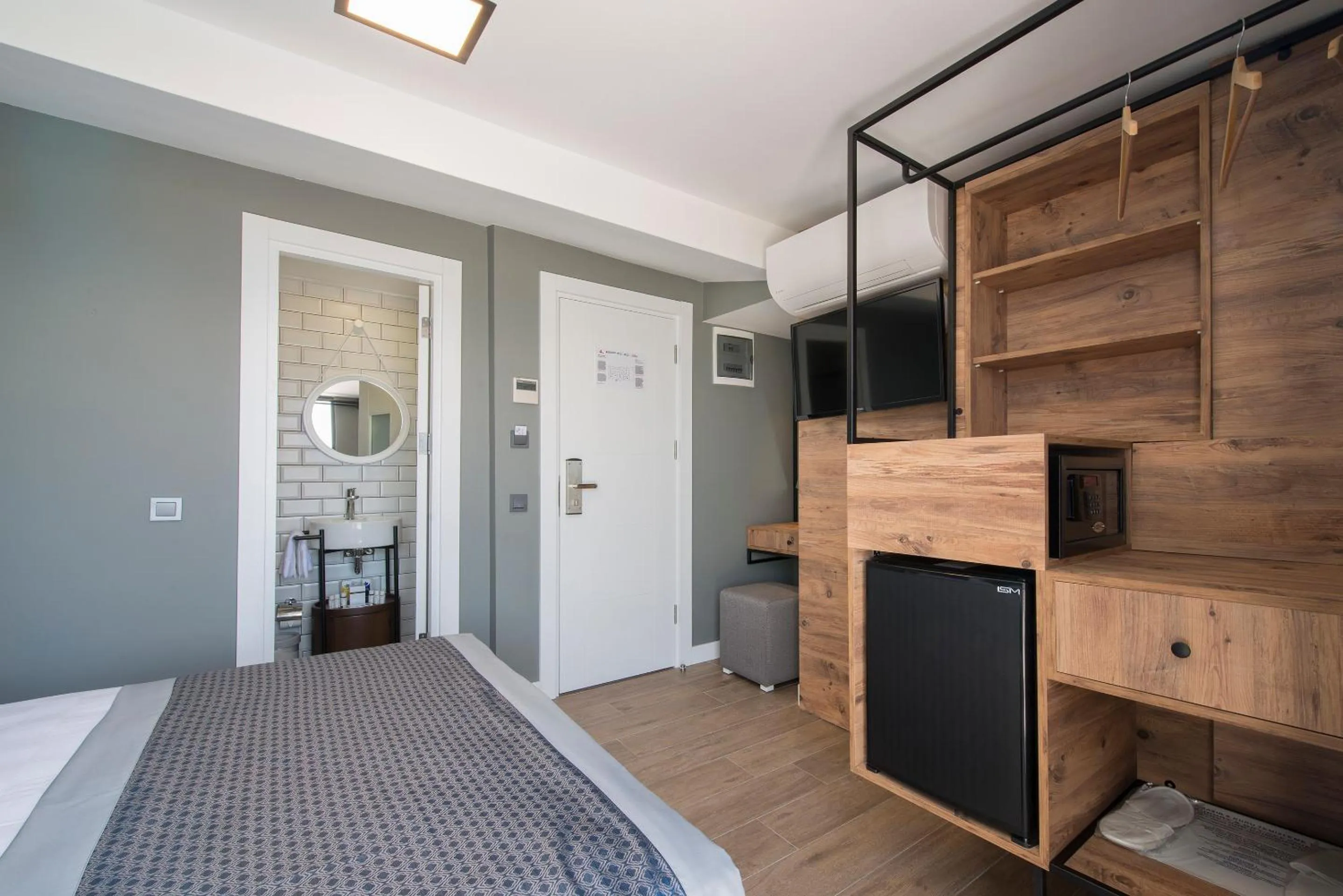 Bed in Pure Blanche Hotel