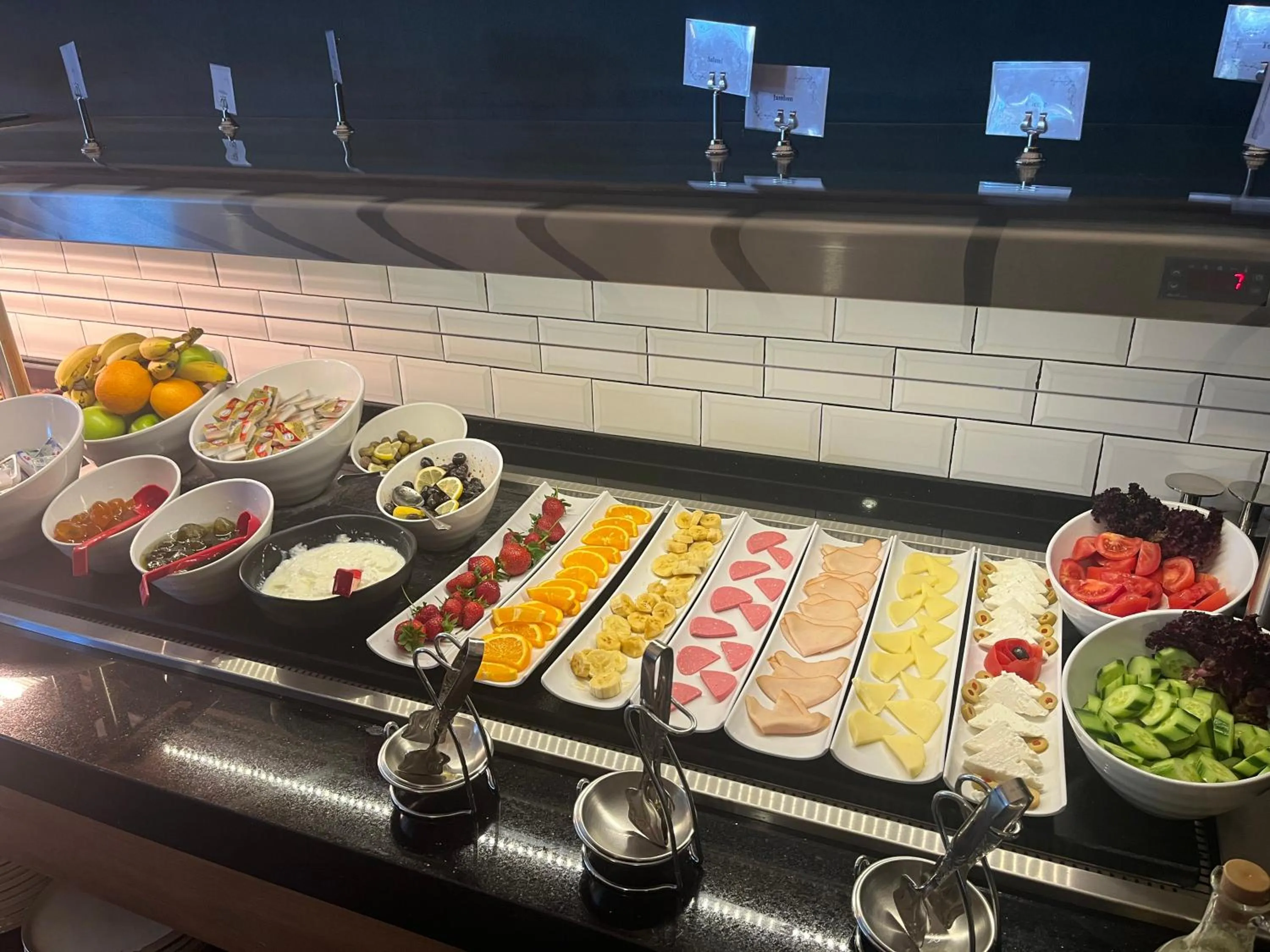 Breakfast in Pure Blanche Hotel