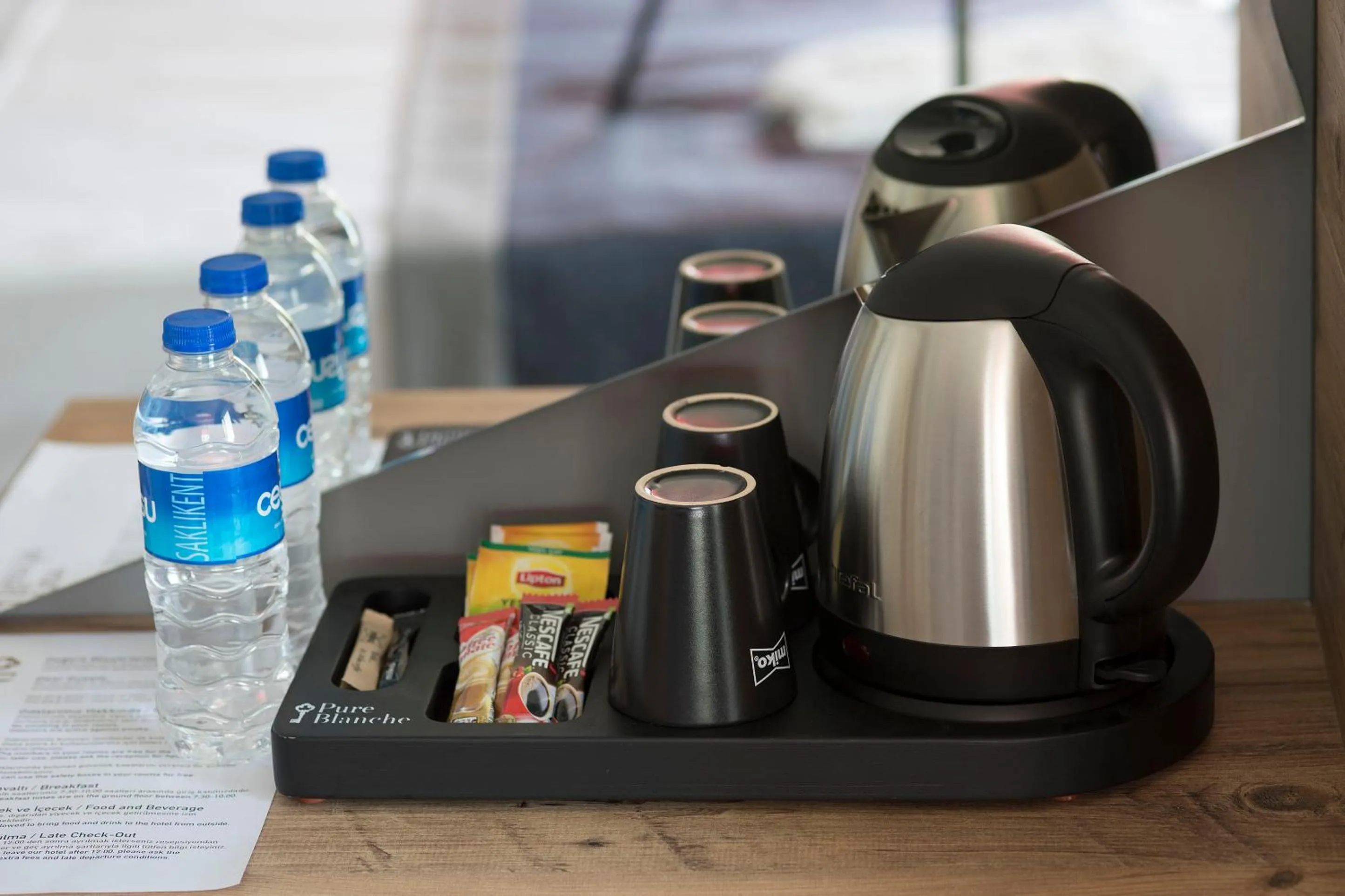 Coffee/tea facilities in Pure Blanche Hotel