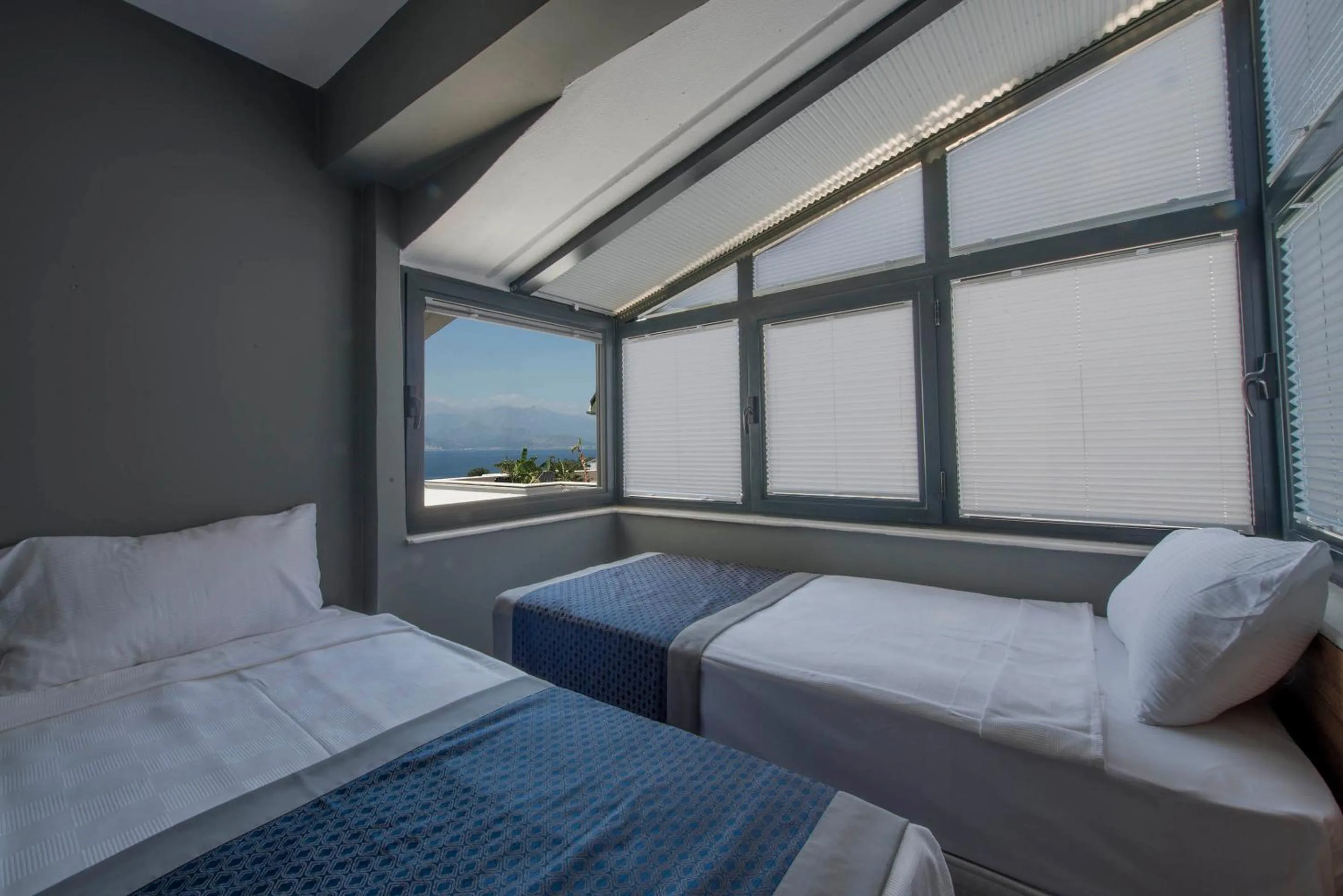 Bed in Pure Blanche Hotel