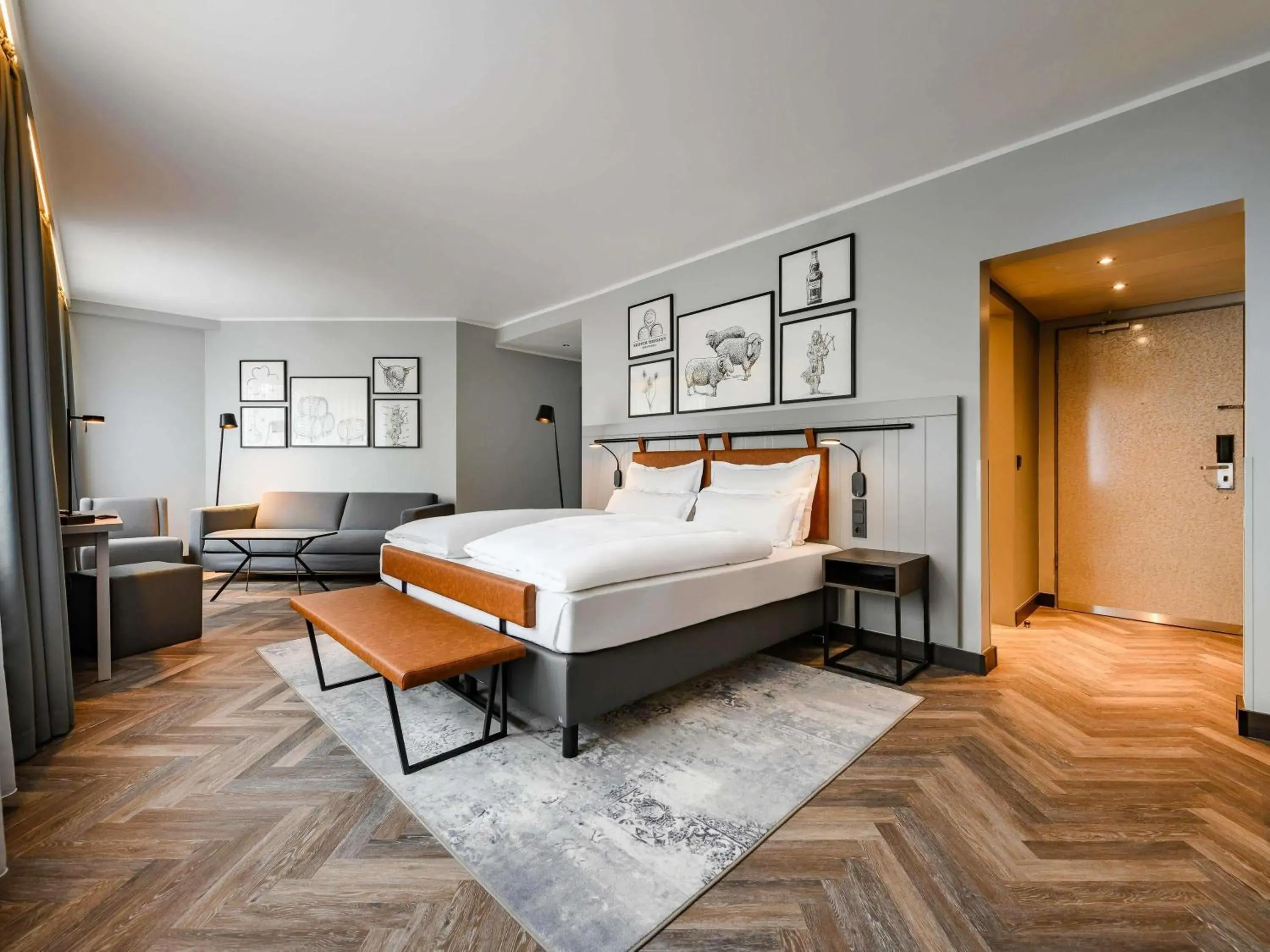 Bedroom, Bed in Mercure Hotel Dortmund Centrum Bedroom, Bed in Mercure Hotel Dortmund Centrum