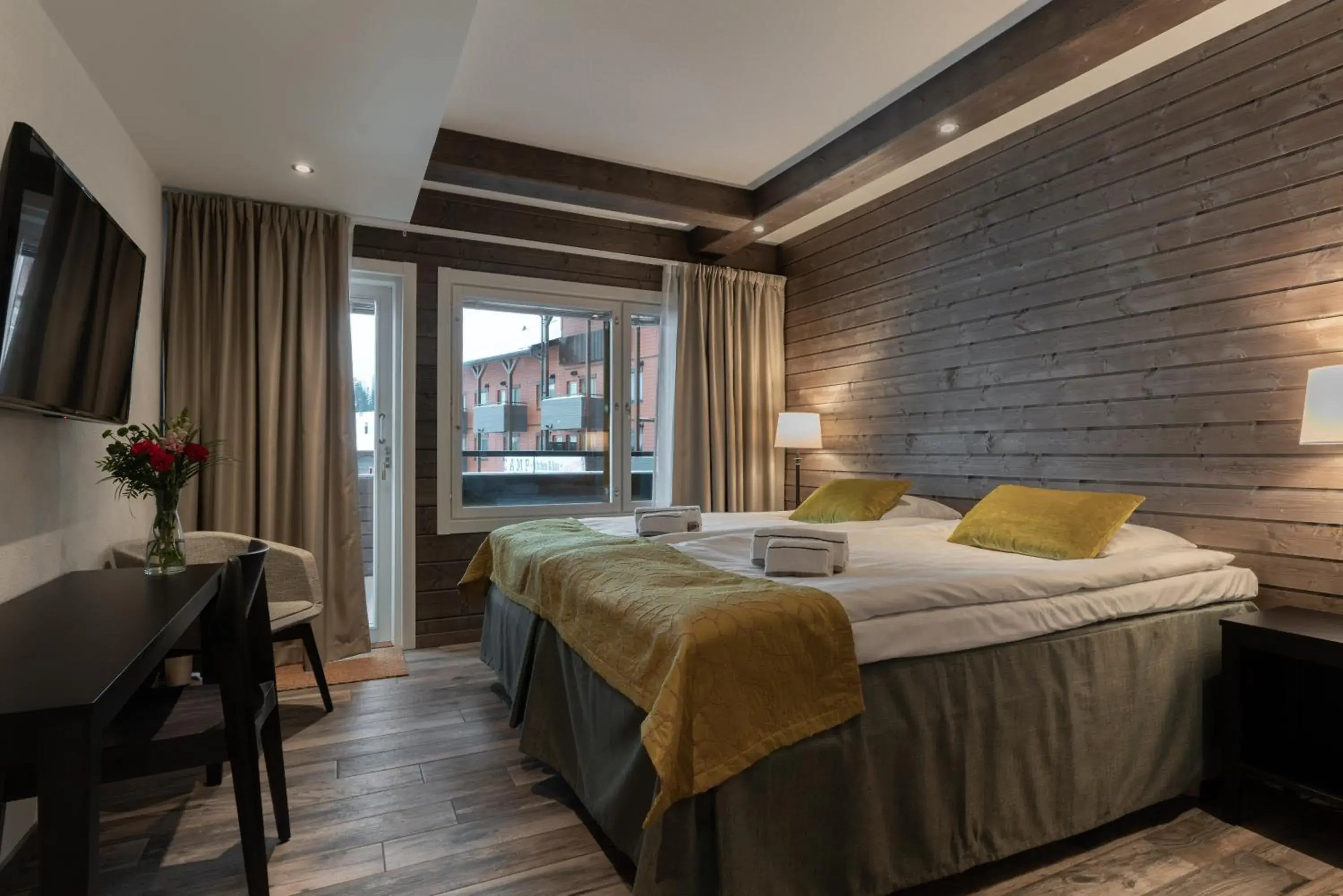 Deluxe Twin Room Sauna in Ski-Inn RukaValley Deluxe Twin Room Sauna in Ski-Inn RukaValley