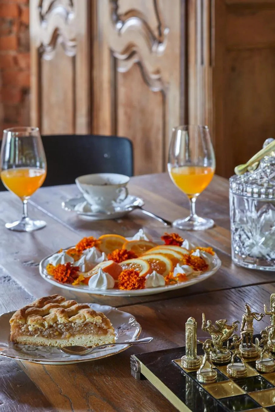 Food and drinks in Zamek Sarny - Schloss Scharfeneck