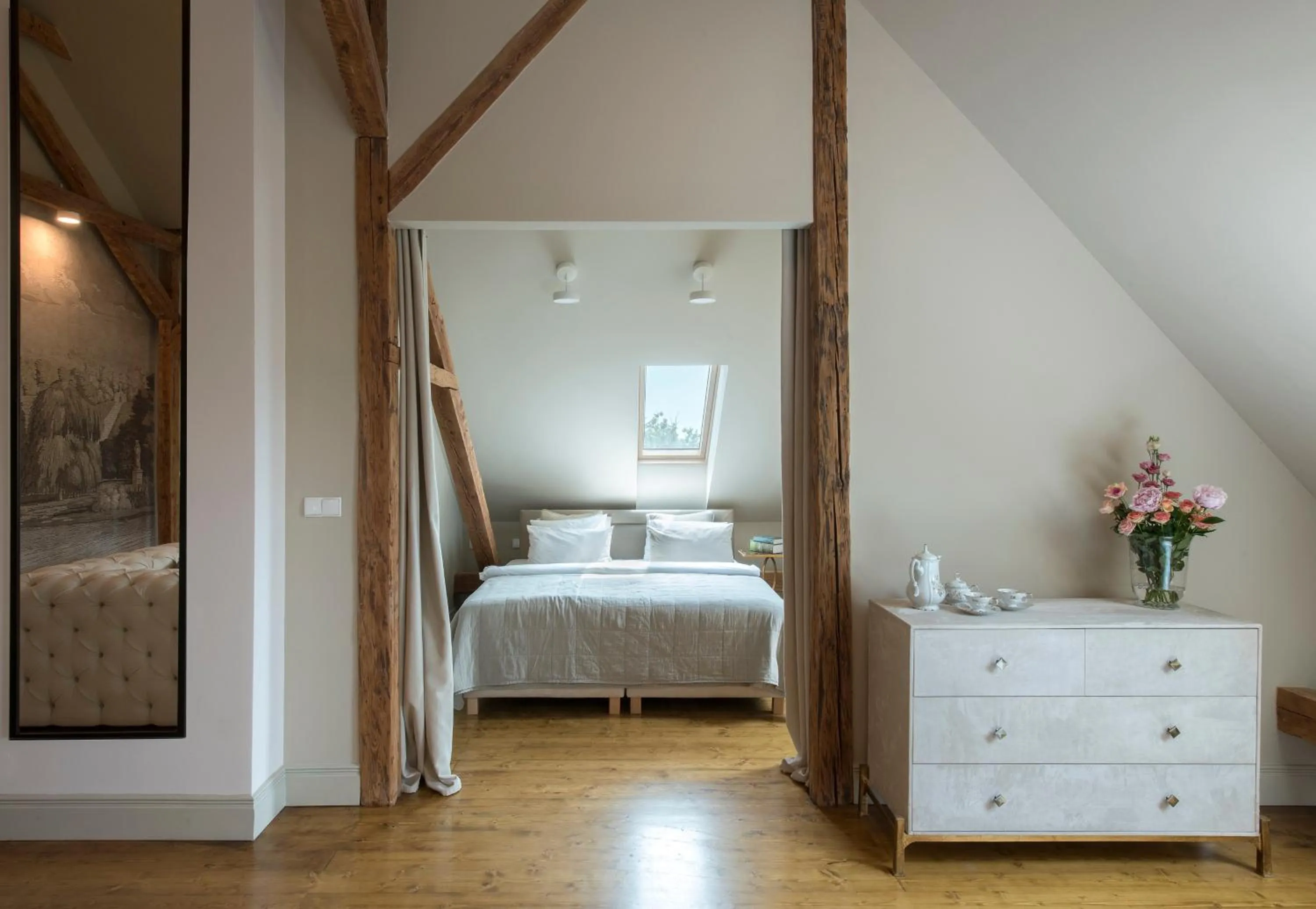 Bedroom in Zamek Sarny - Schloss Scharfeneck