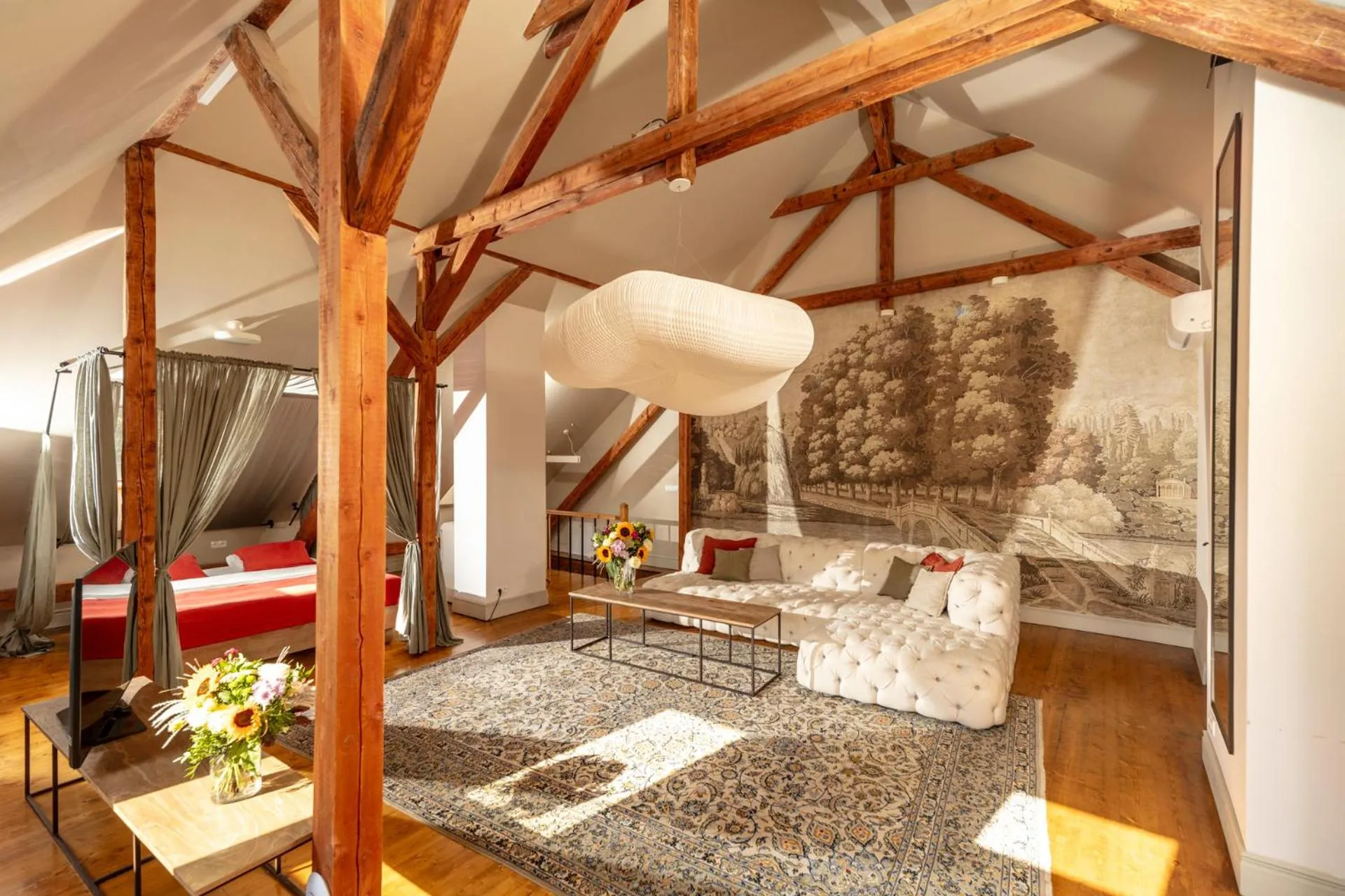 Living room in Zamek Sarny - Schloss Scharfeneck