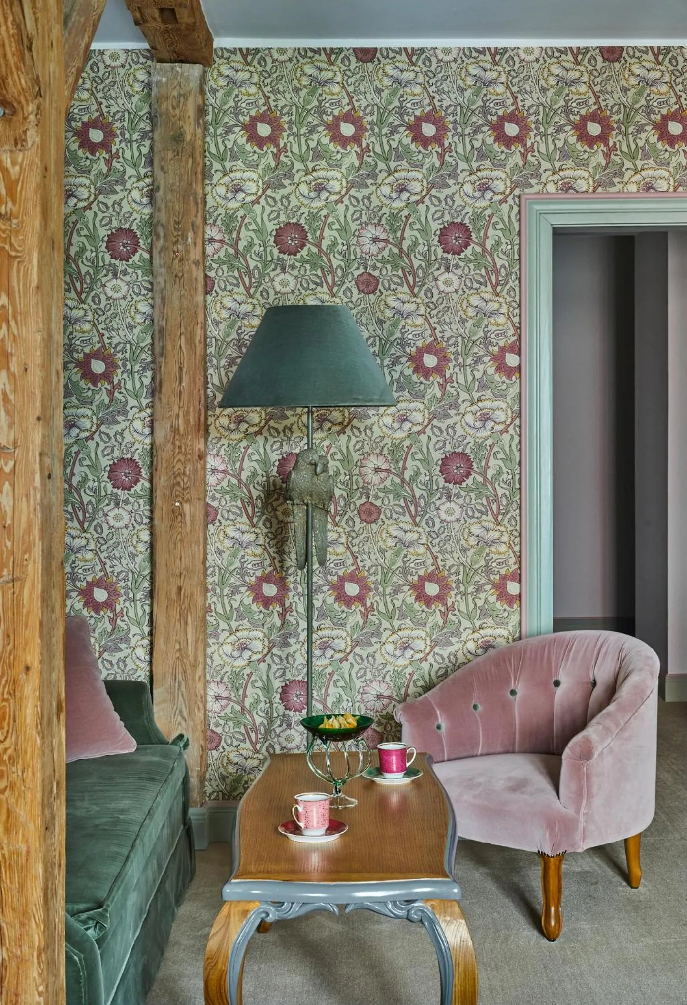 Seating area in Zamek Sarny - Schloss Scharfeneck