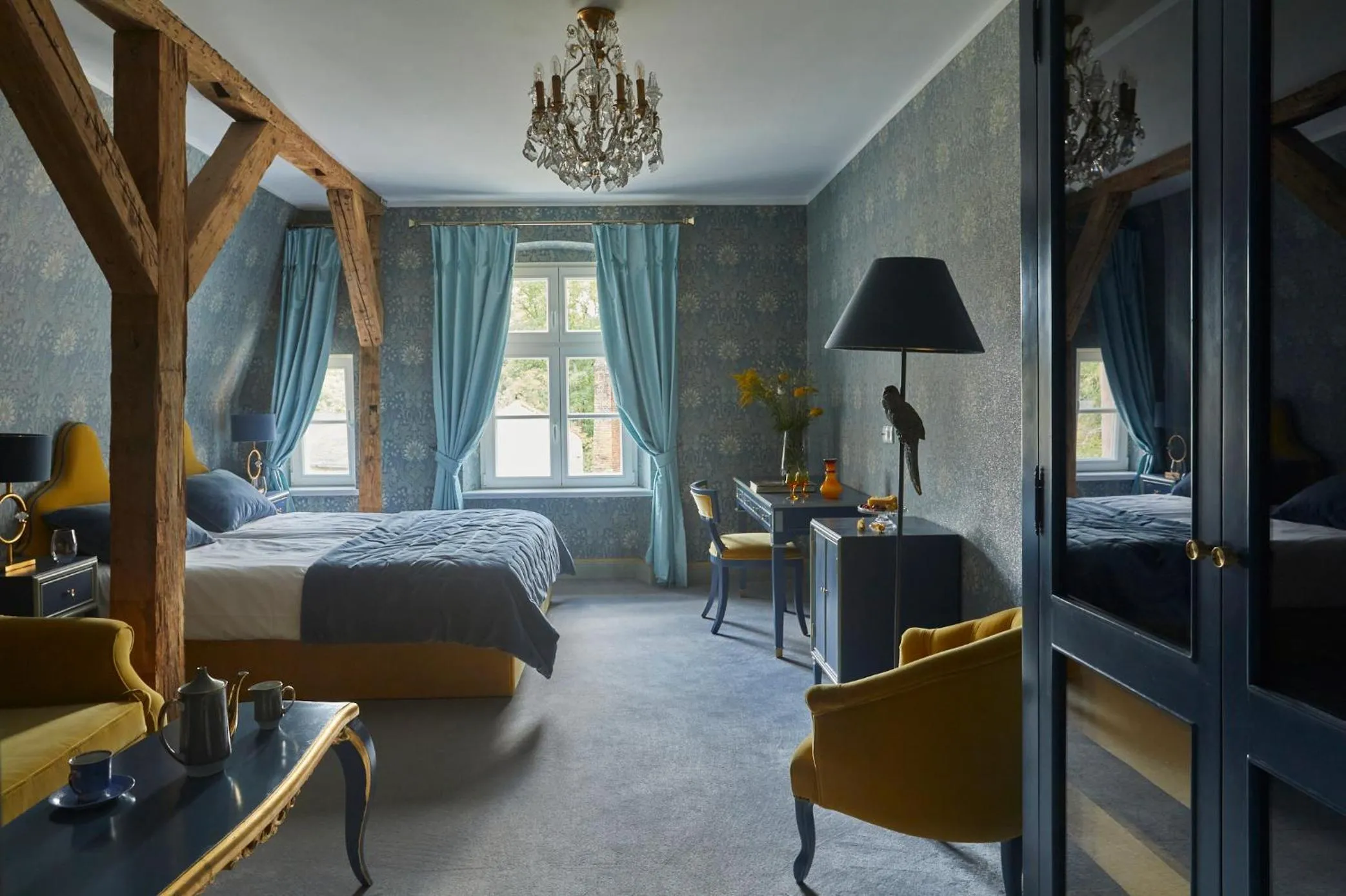 Bedroom in Zamek Sarny - Schloss Scharfeneck