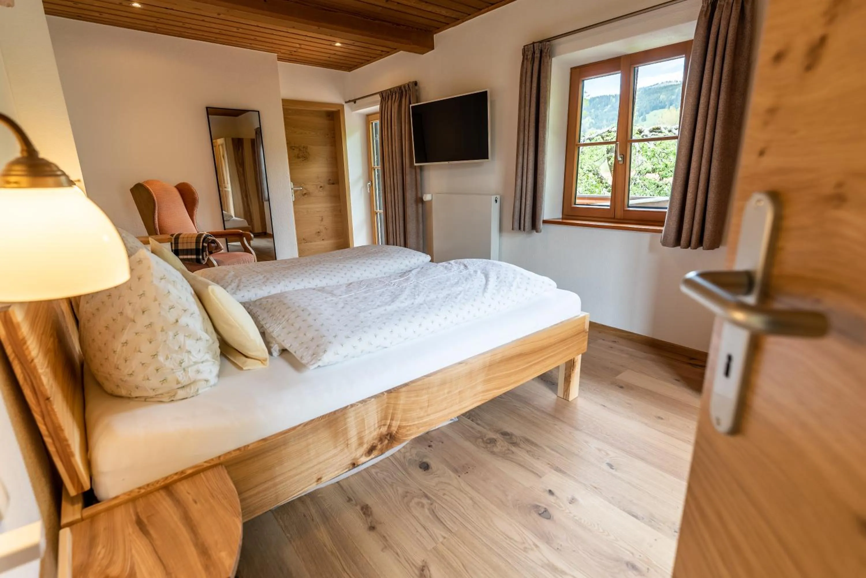 Bed in Gästehaus Neu am Passionstheater