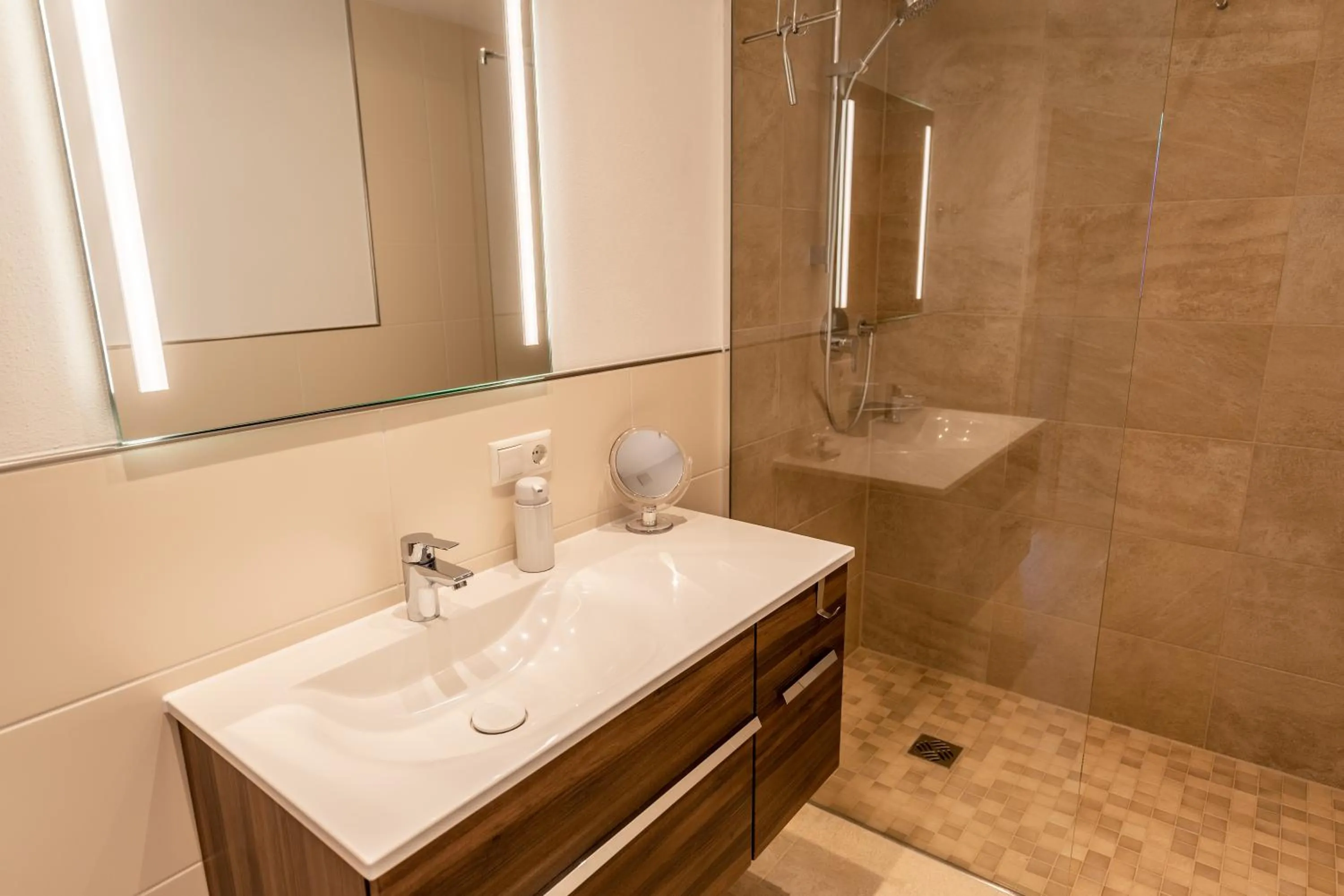 Bathroom in Gästehaus Neu am Passionstheater