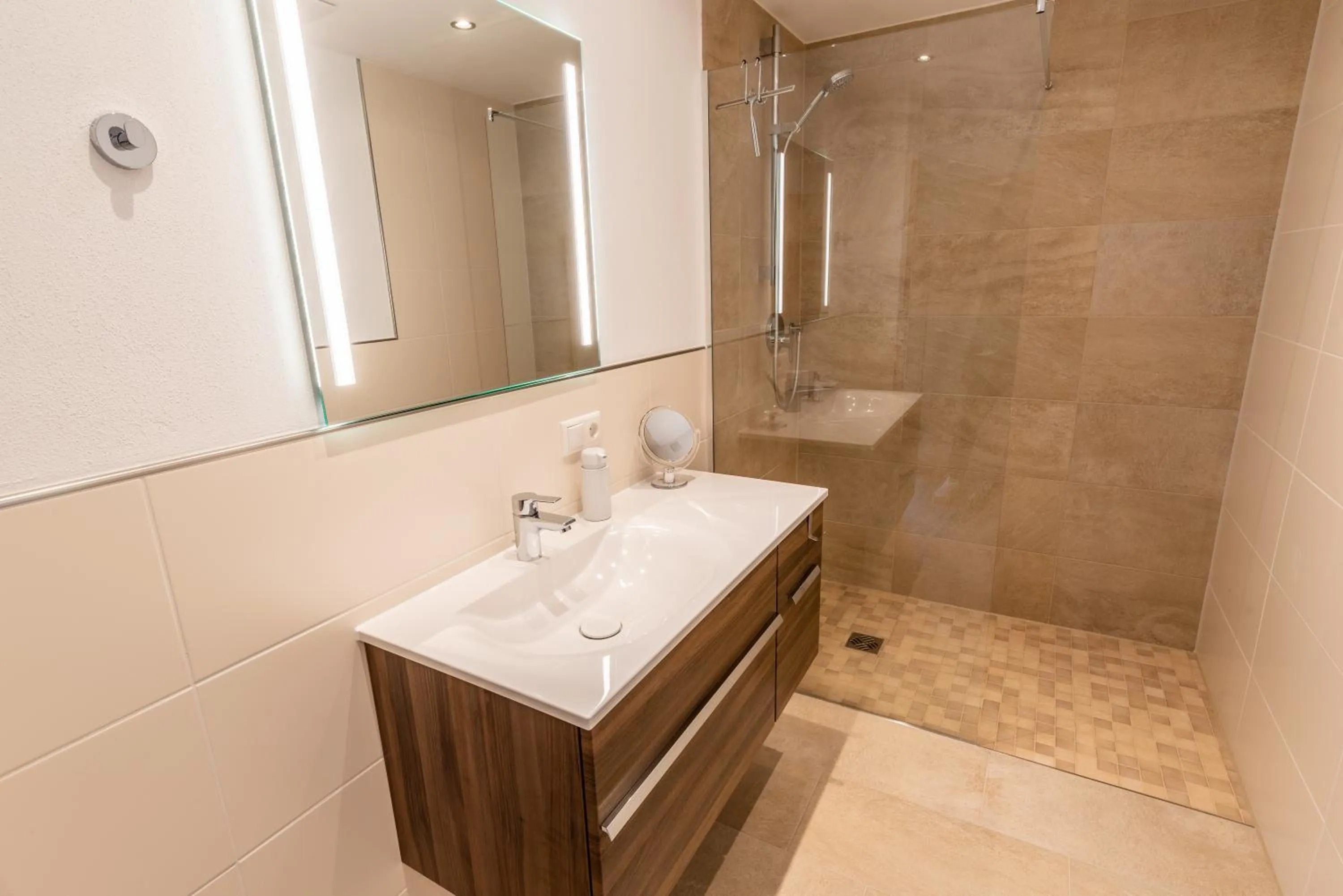 Bathroom in Gästehaus Neu am Passionstheater