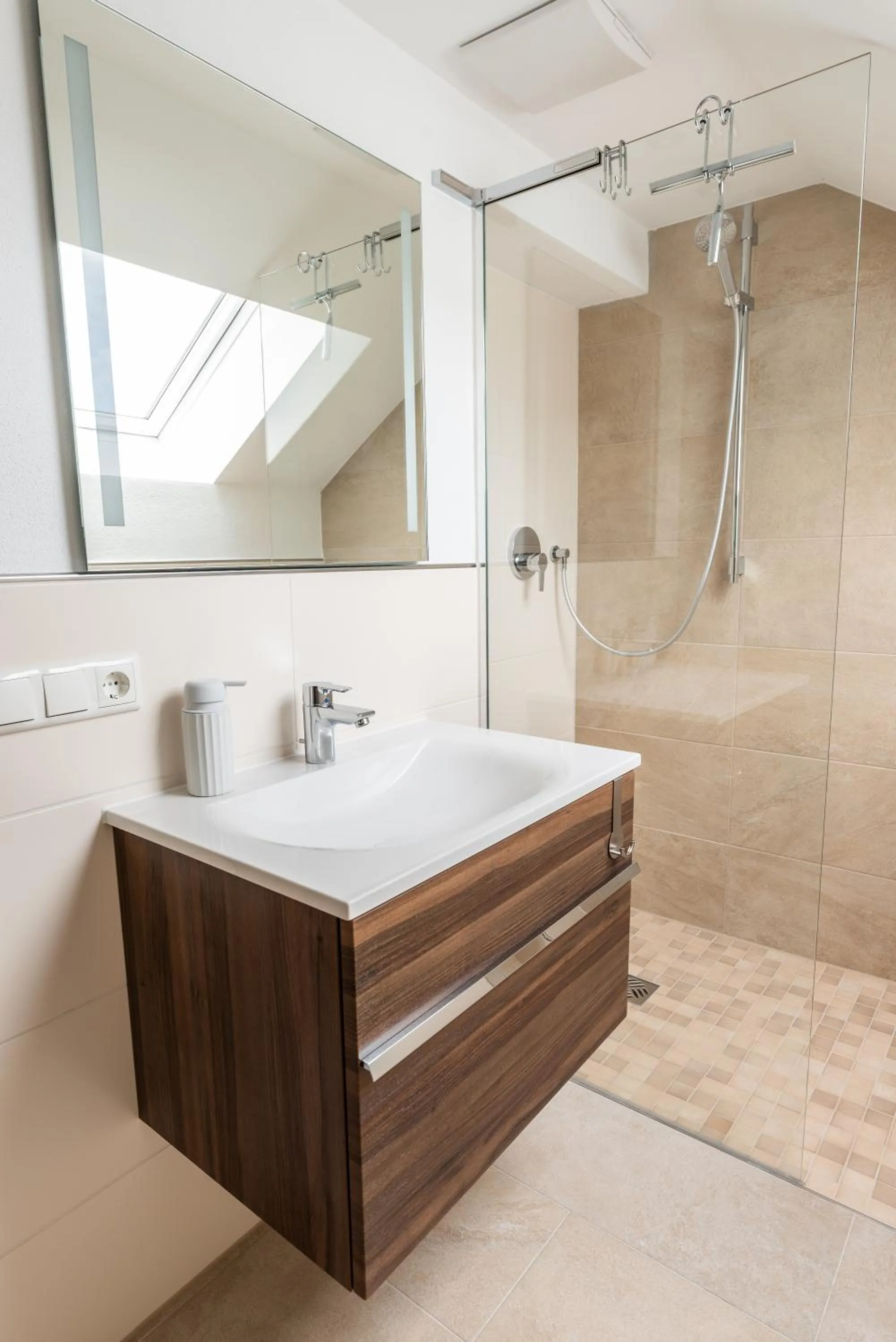 Bathroom in Gästehaus Neu am Passionstheater