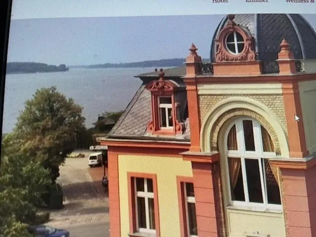 Property building in Waren Müritz Hotel Harmonie