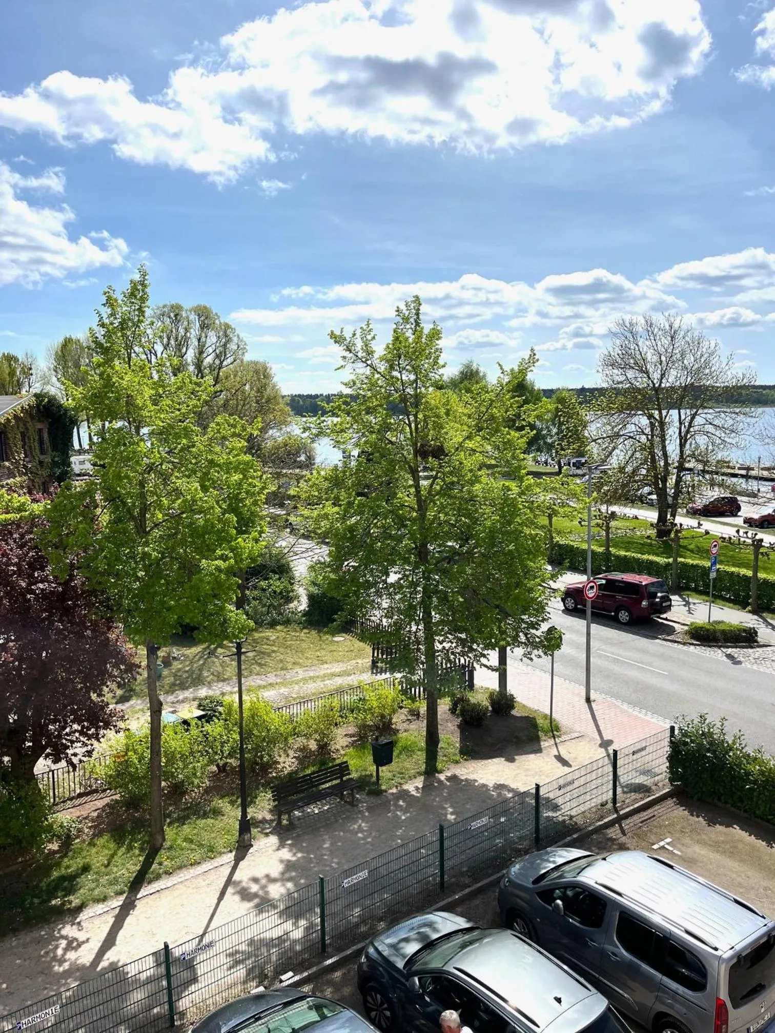 Lake view in Waren Müritz Hotel Harmonie