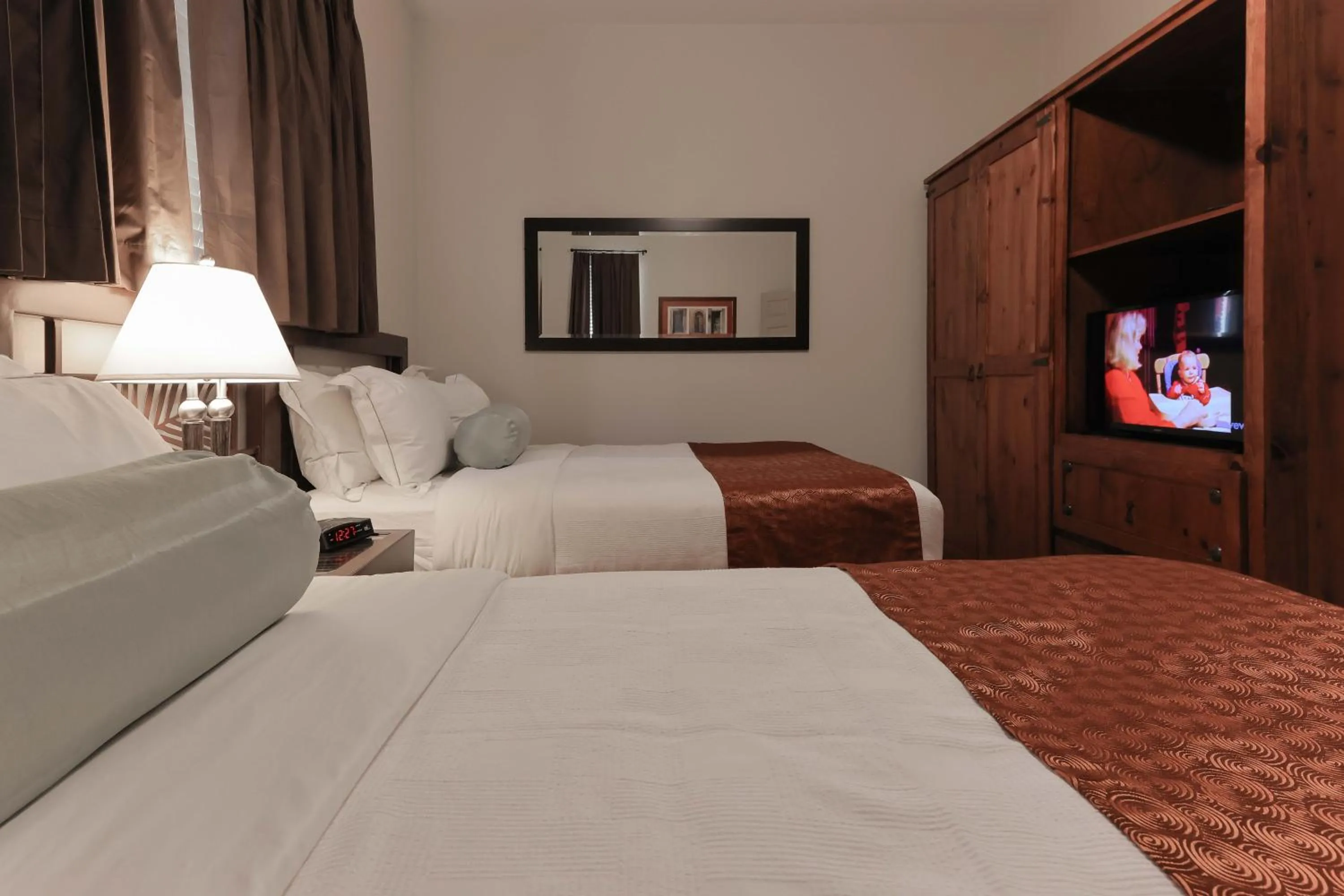 Bed in The Bungalows on Shary