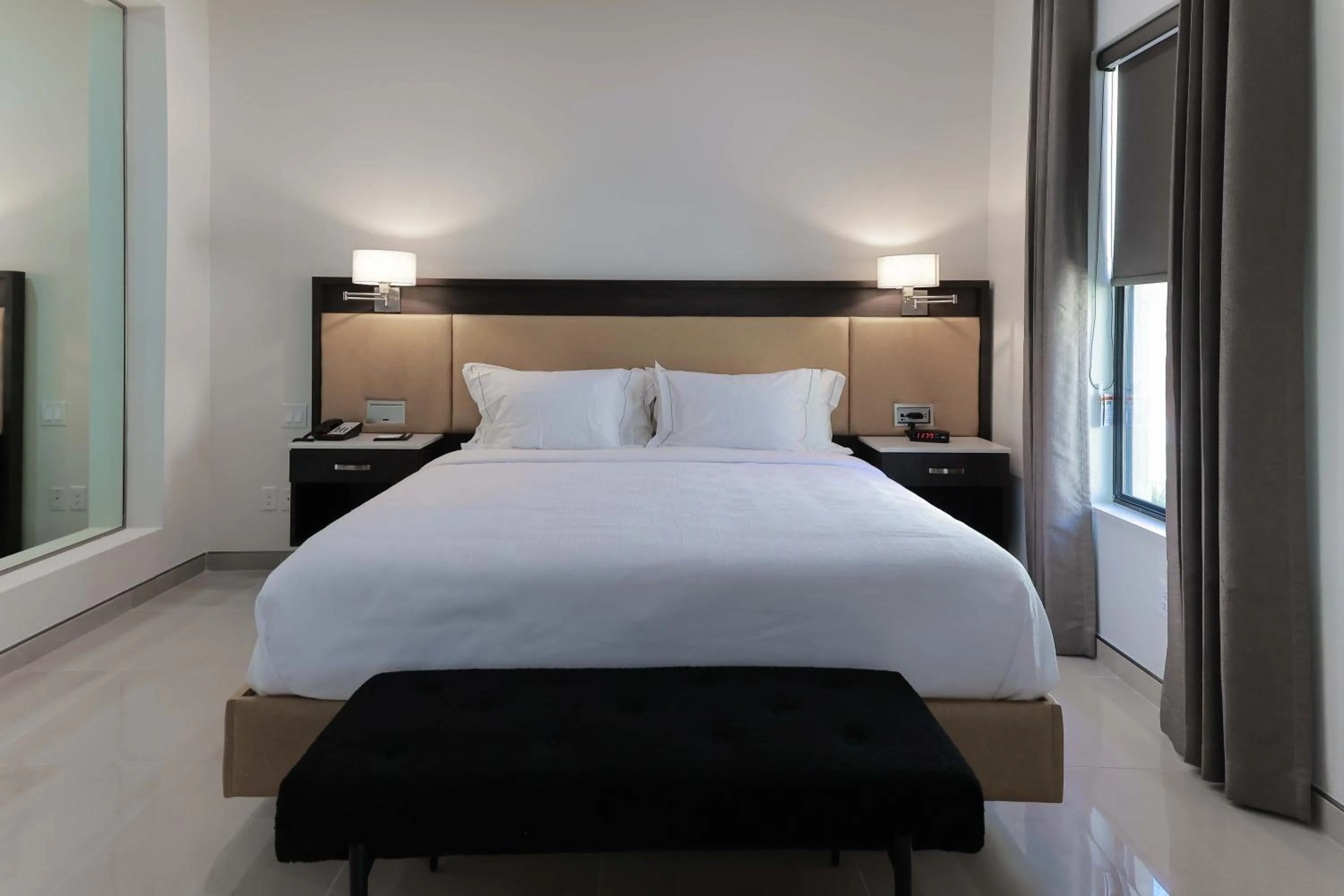 Bed in The Bungalows on Shary