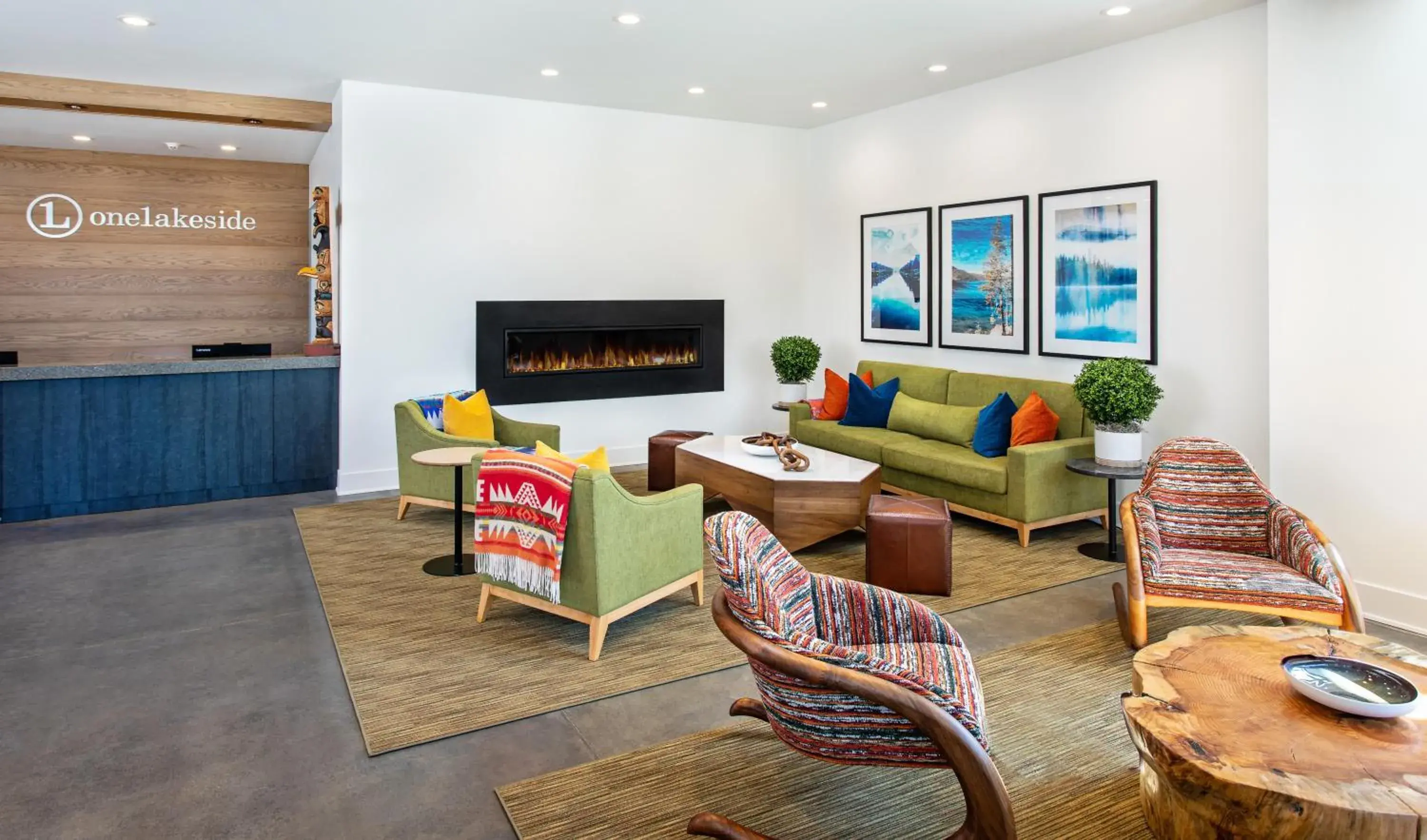 Lobby or reception in One Lakeside Lobby or reception in One Lakeside