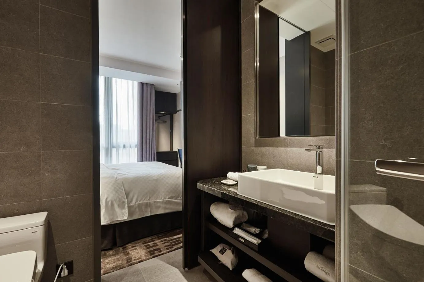 Photo of the whole room, Bed in The Tango Hotel Taipei Shilin