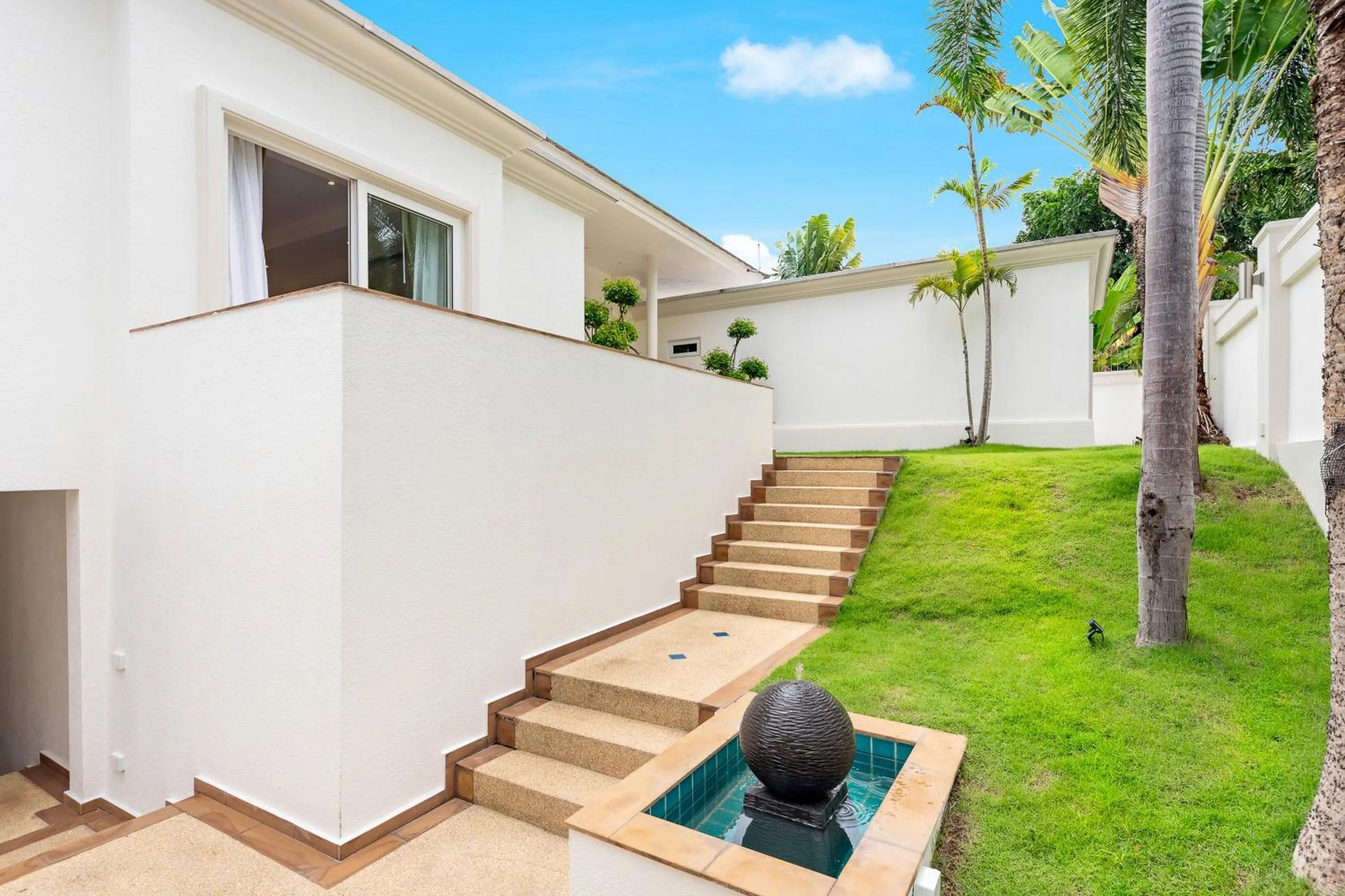 Garden in Sunset View Pool Villa 7 BR 14-16 Persons