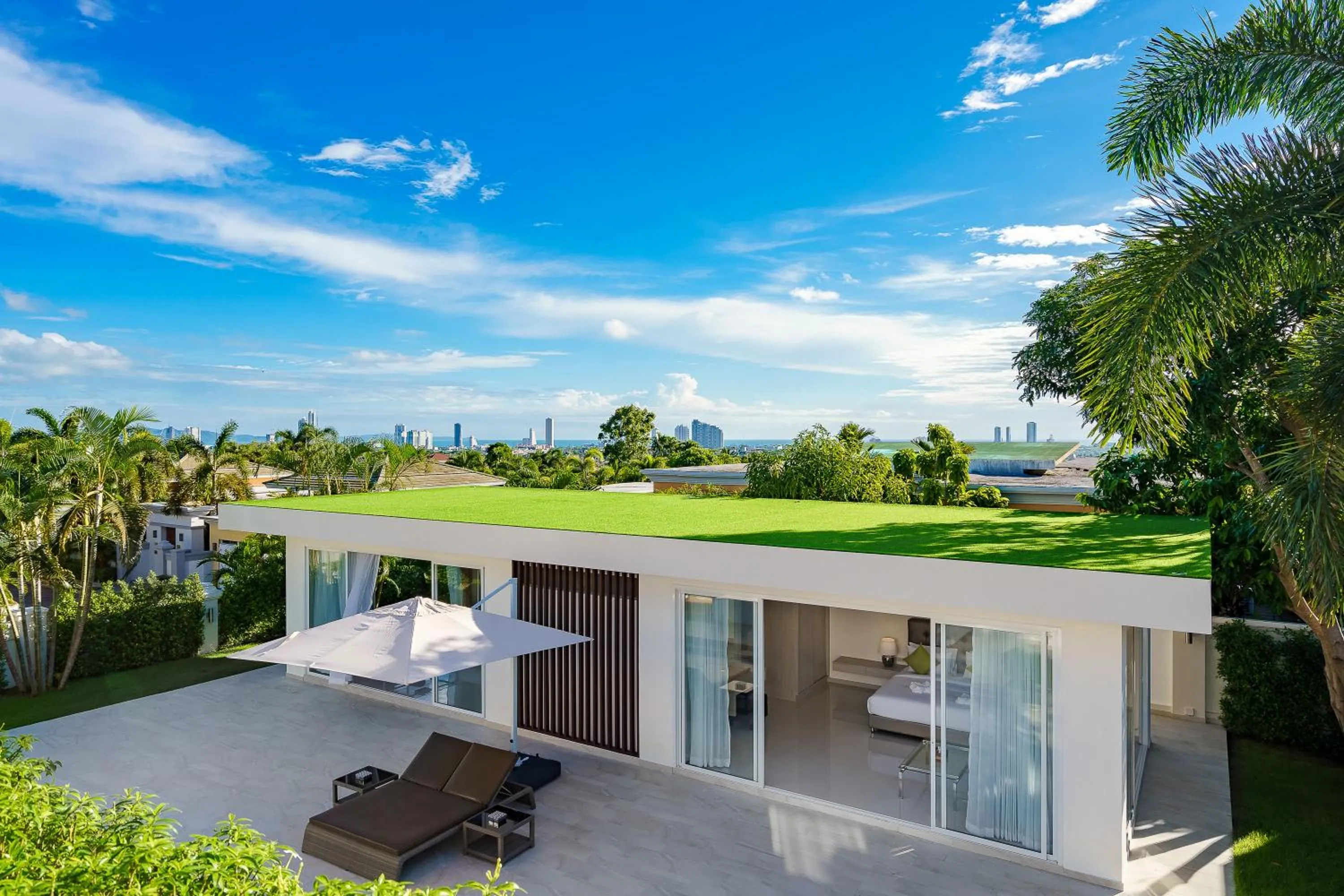 Property building in Sunset View Pool Villa 7 BR 14-16 Persons