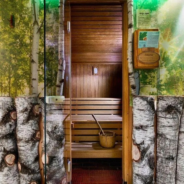 Sauna in Holzschuhs Schwarzwaldhotel