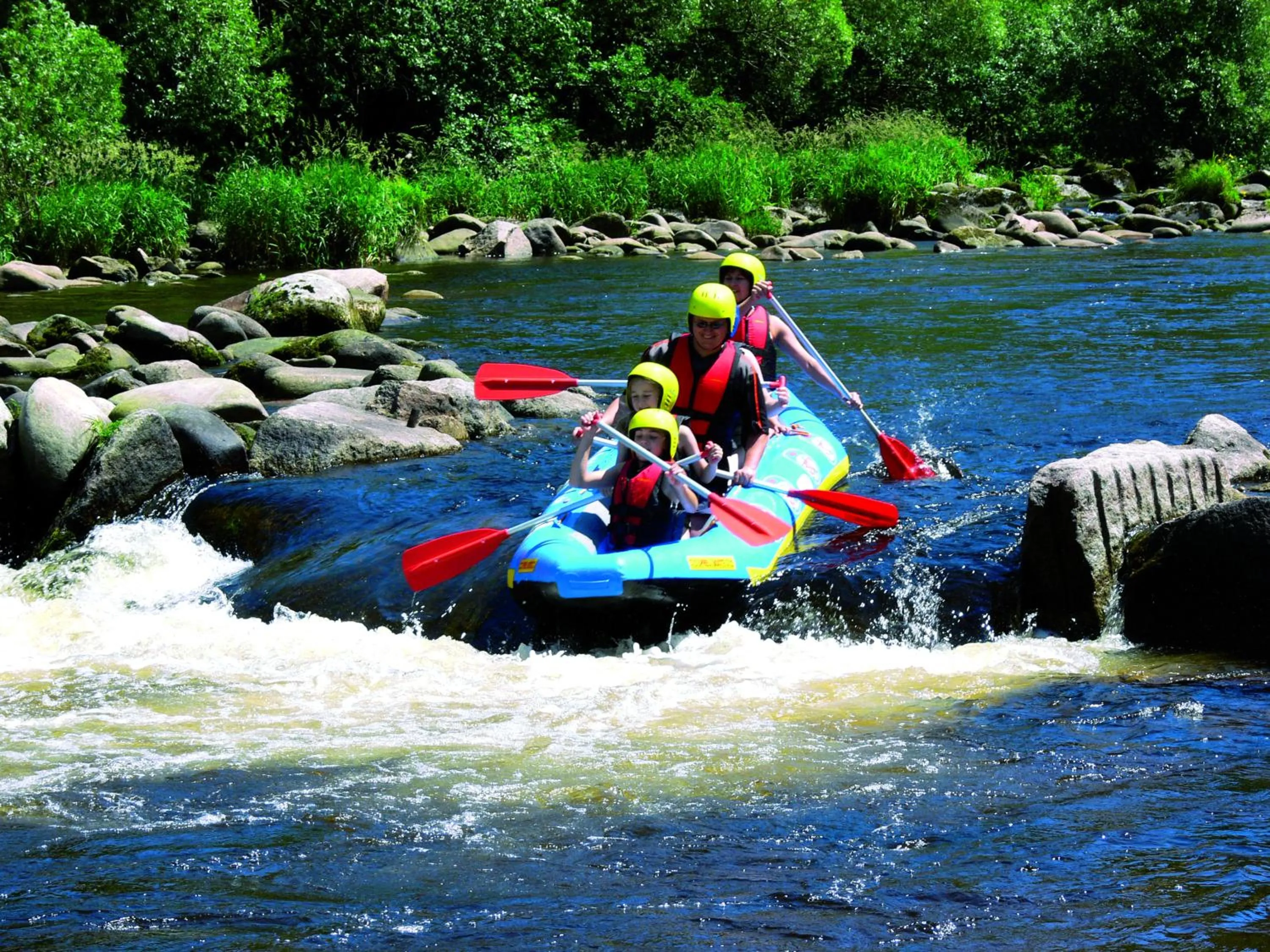 Canoeing in Holzschuhs Schwarzwaldhotel