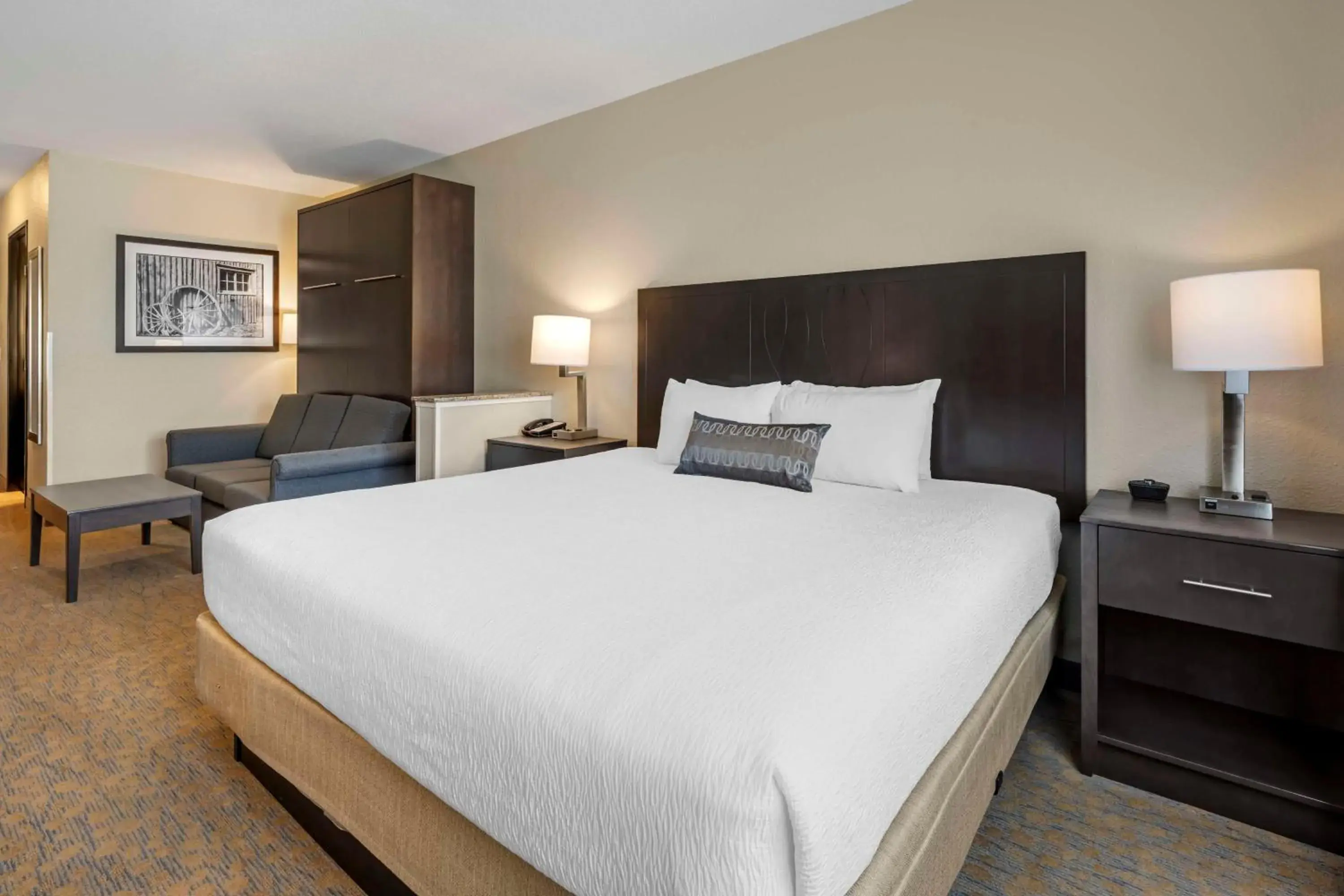 King Room with Mobility Accessible Roll-In Shower in Best Western Plus The Inn at Hells Canyon King Room with Mobility Accessible Roll-In Shower in Best Western Plus The Inn at Hells Canyon