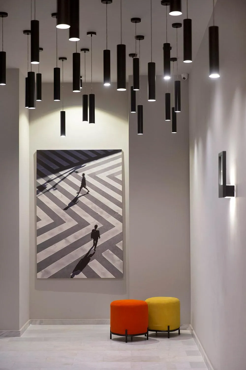 Lobby or reception in Thisean Modern Suites By Athens Stay