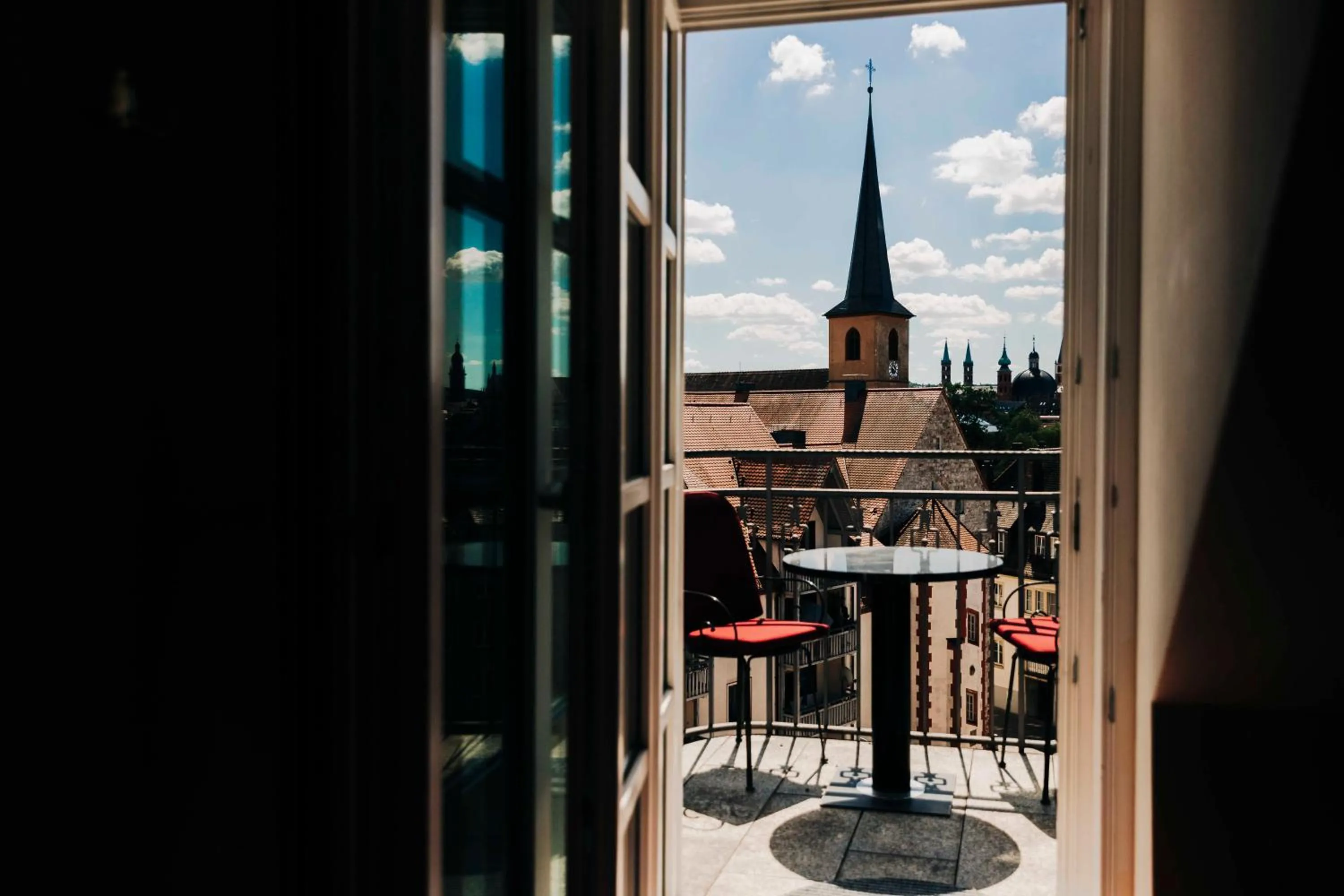 Balcony/Terrace in DAS v EVERT Hotel - am Congress Centrum Würzburg