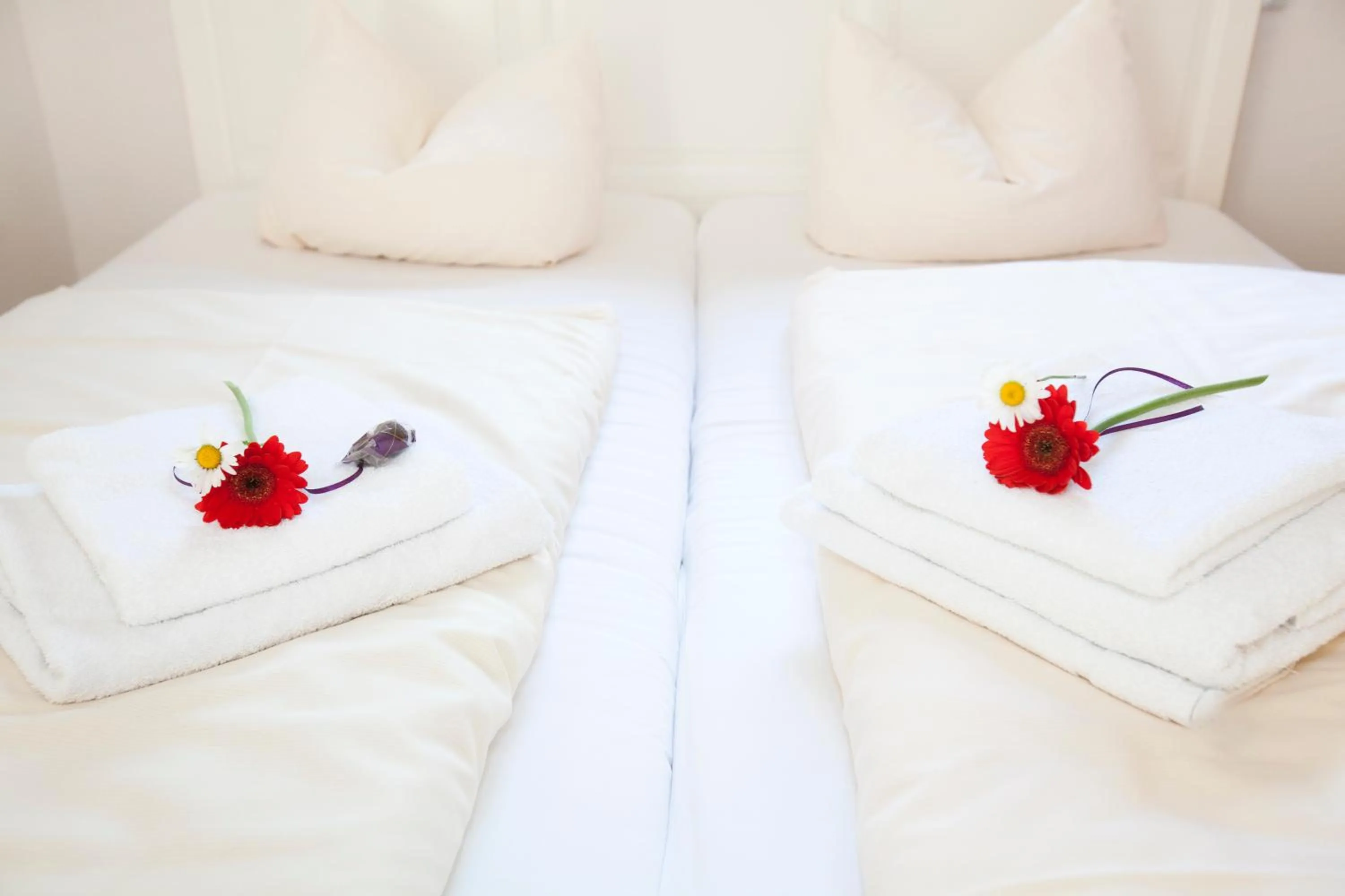 Bed in Hotelpension zum Gockl