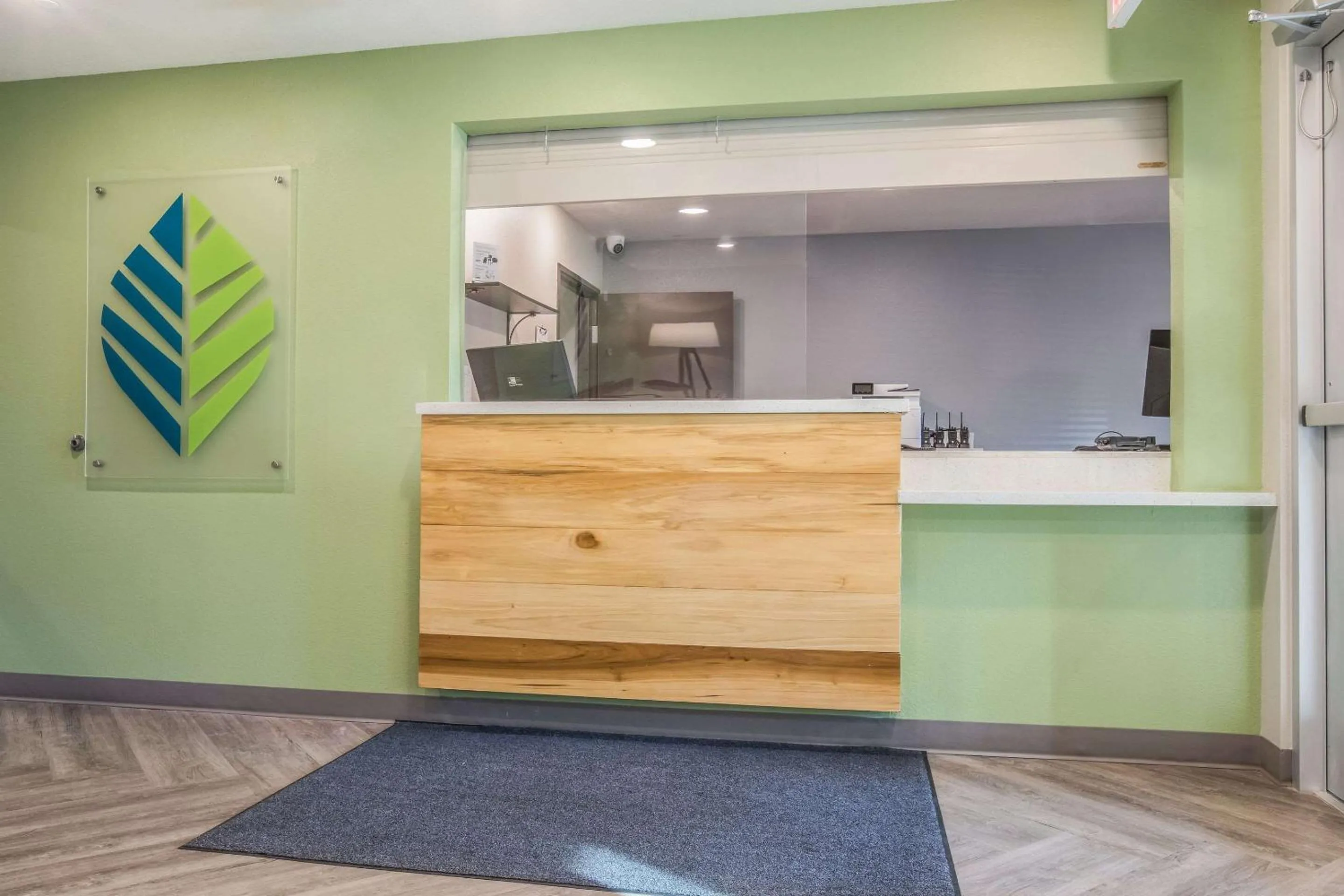 Lobby or reception in WoodSpring Suites Atlanta McDonough