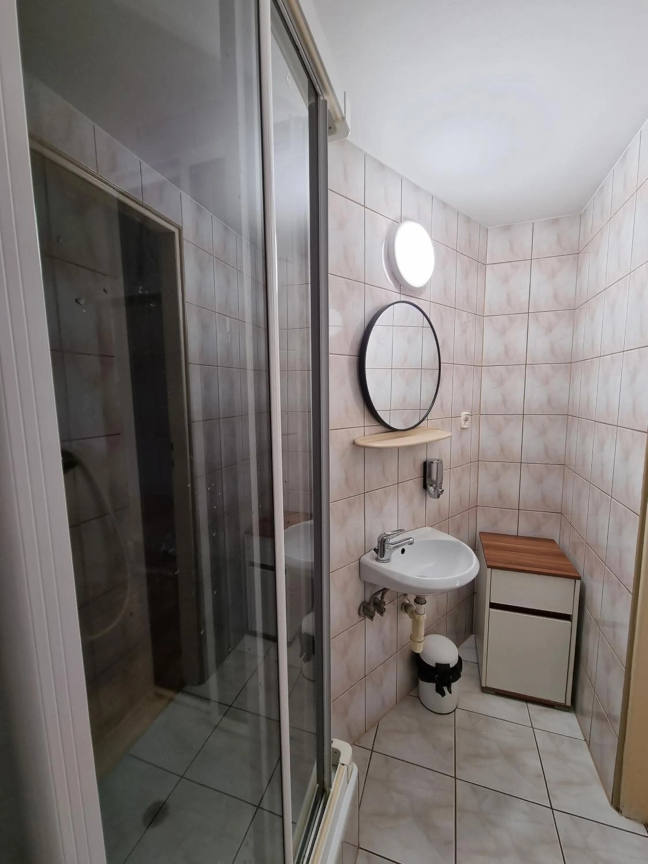 Bathroom in Karczma Regionalna Młyn -pokoje gościne