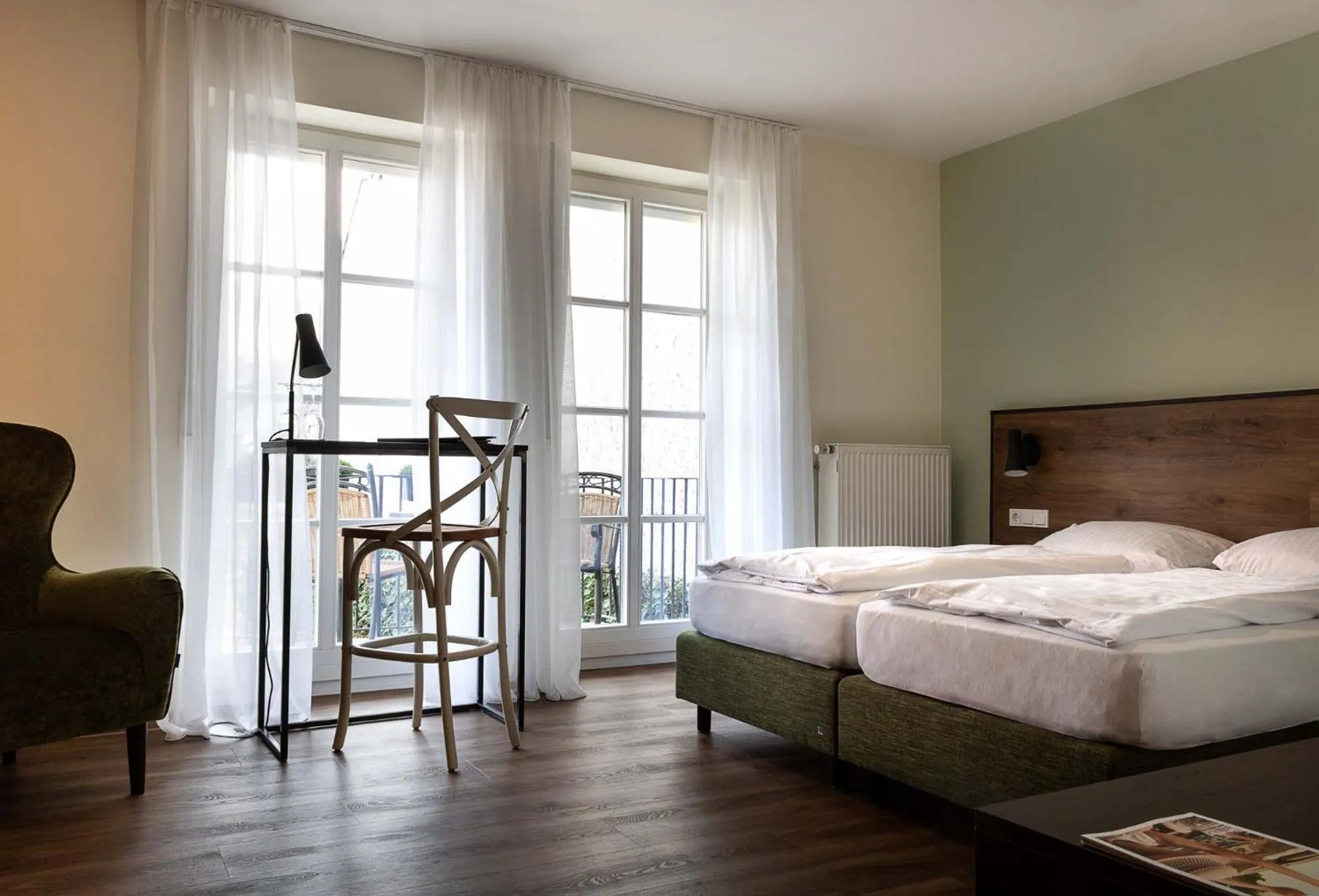 Bed in Hotel Deutschherrenhof