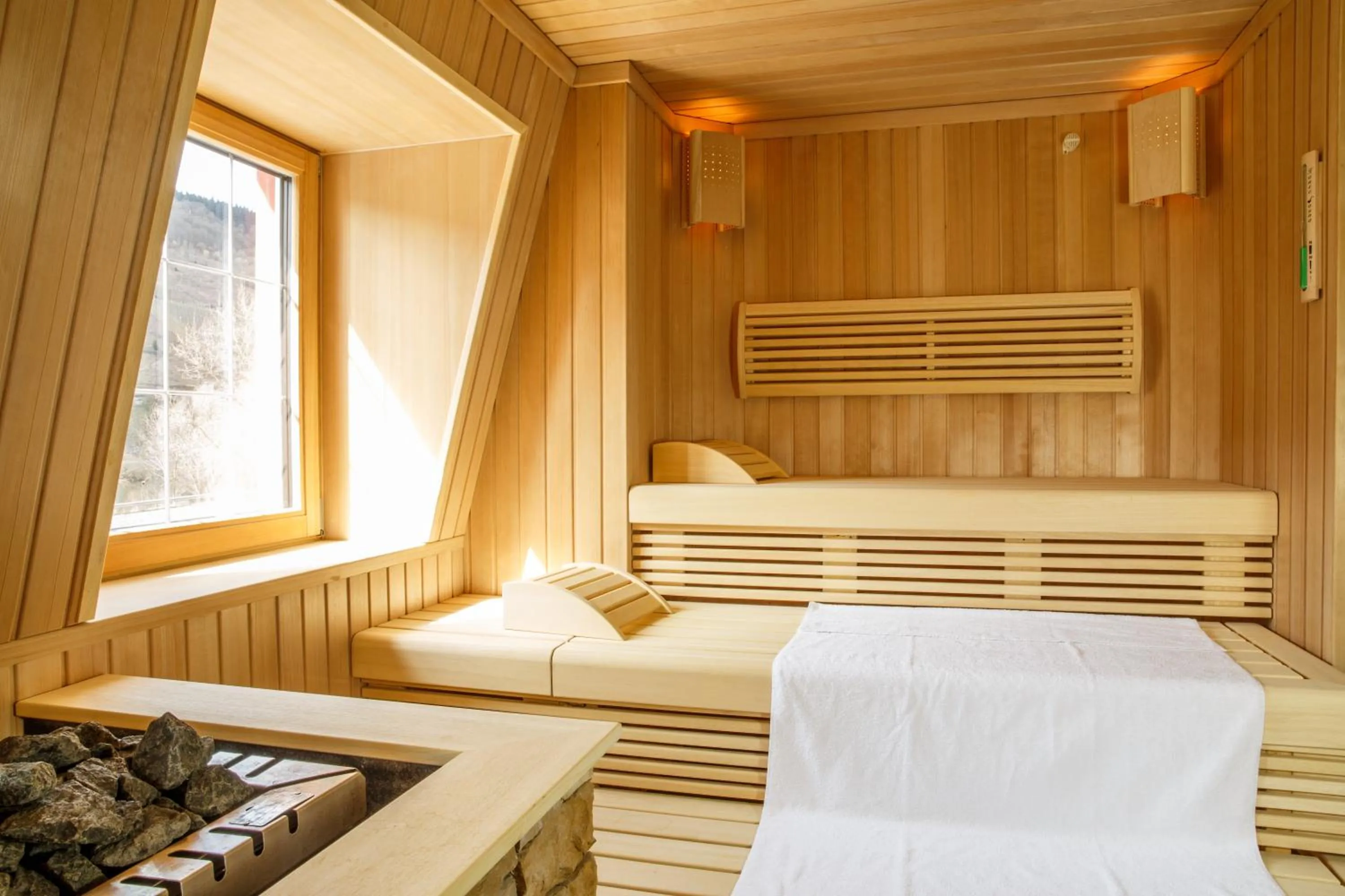 Sauna in Hotel Deutschherrenhof