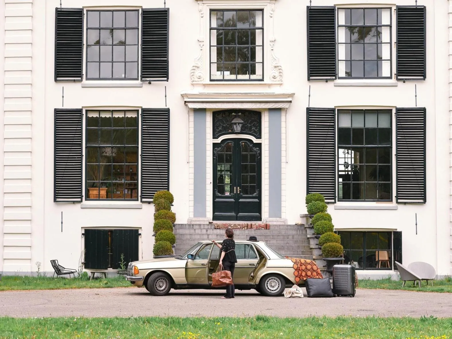 Facade/entrance in Eco Hotel Plantage Rococo