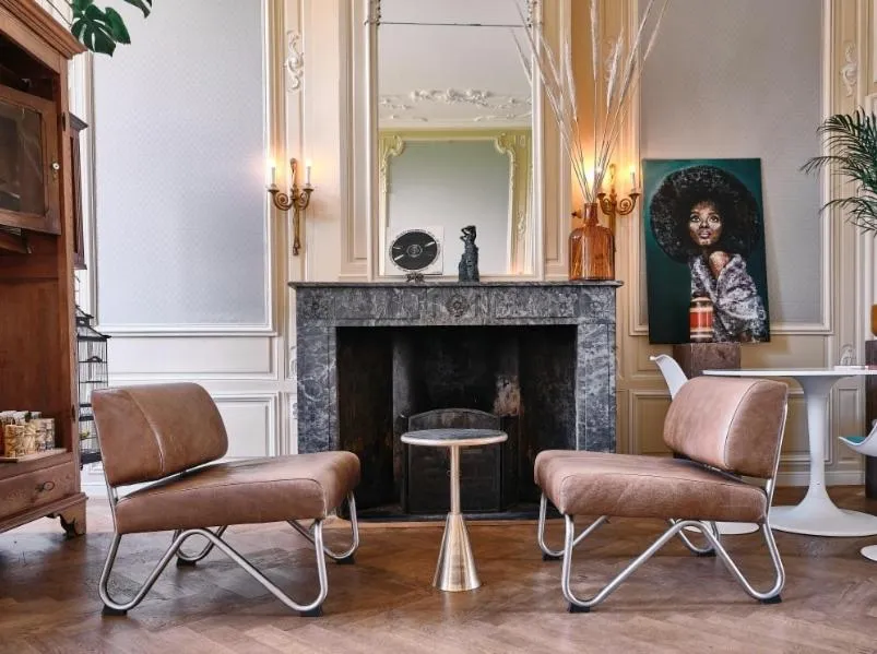 Lobby or reception in Eco Hotel Plantage Rococo