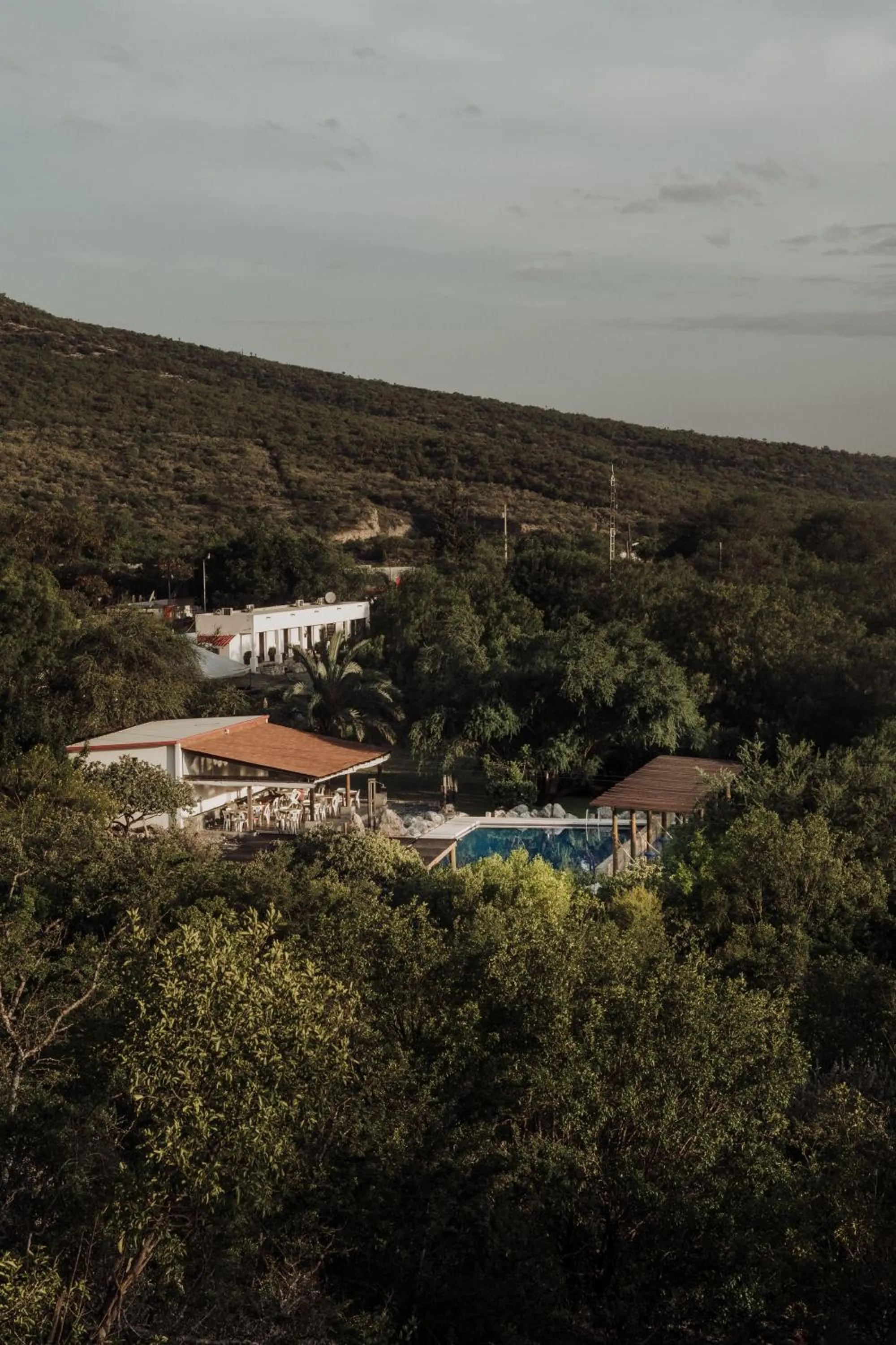 Area and facilities in La Posada en el Potrero Chico