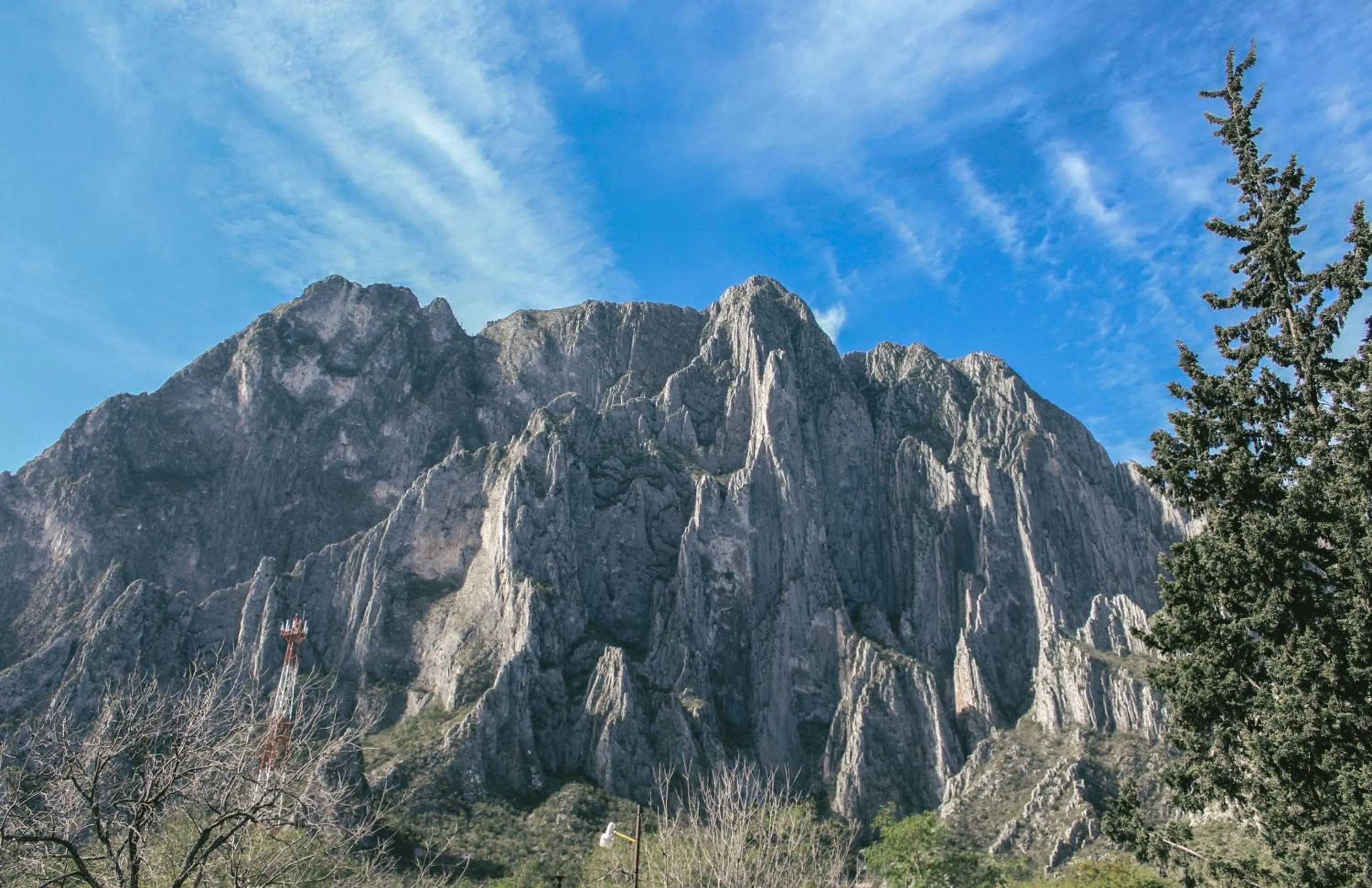 Mountain view in La Posada en el Potrero Chico