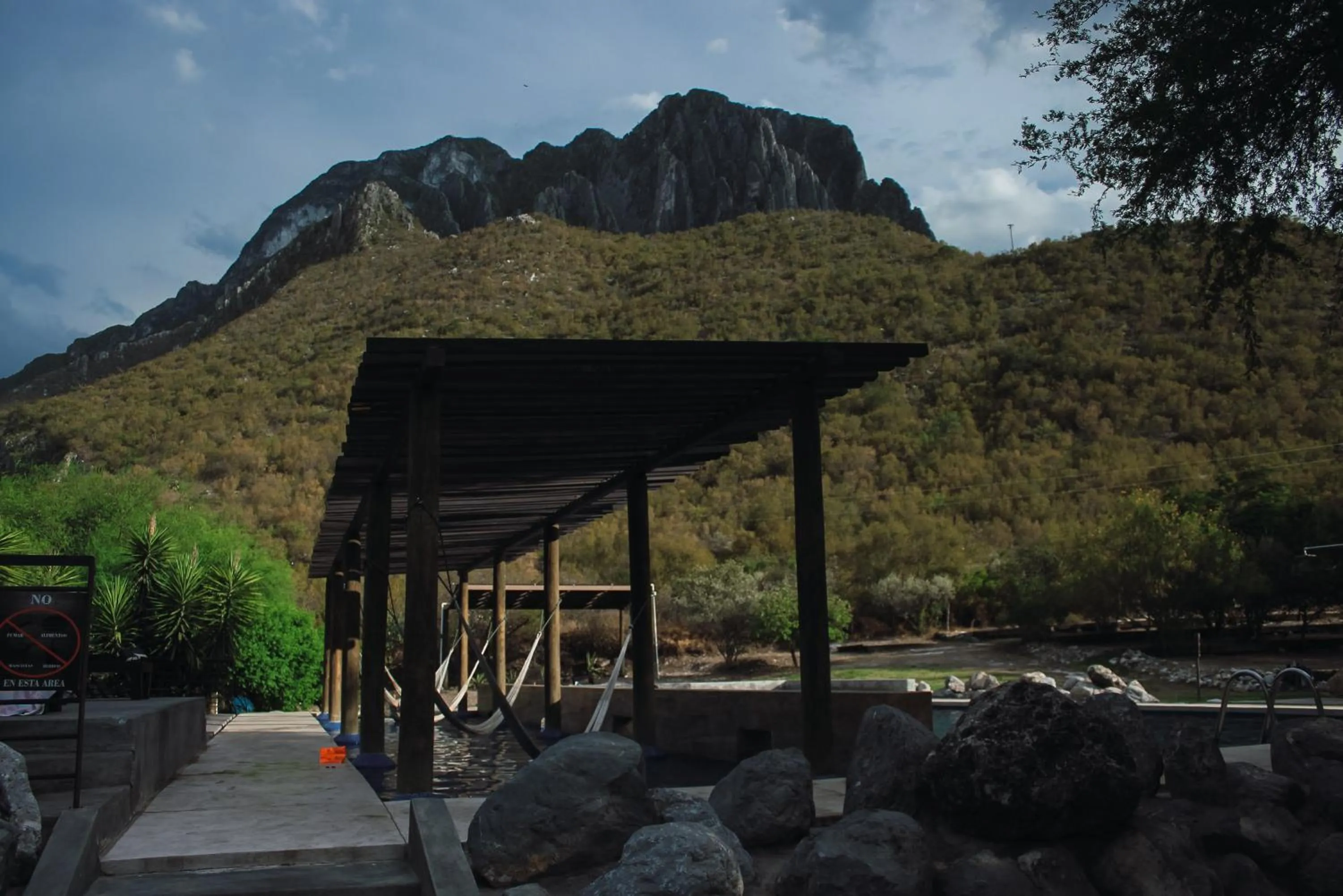 Mountain view in La Posada en el Potrero Chico