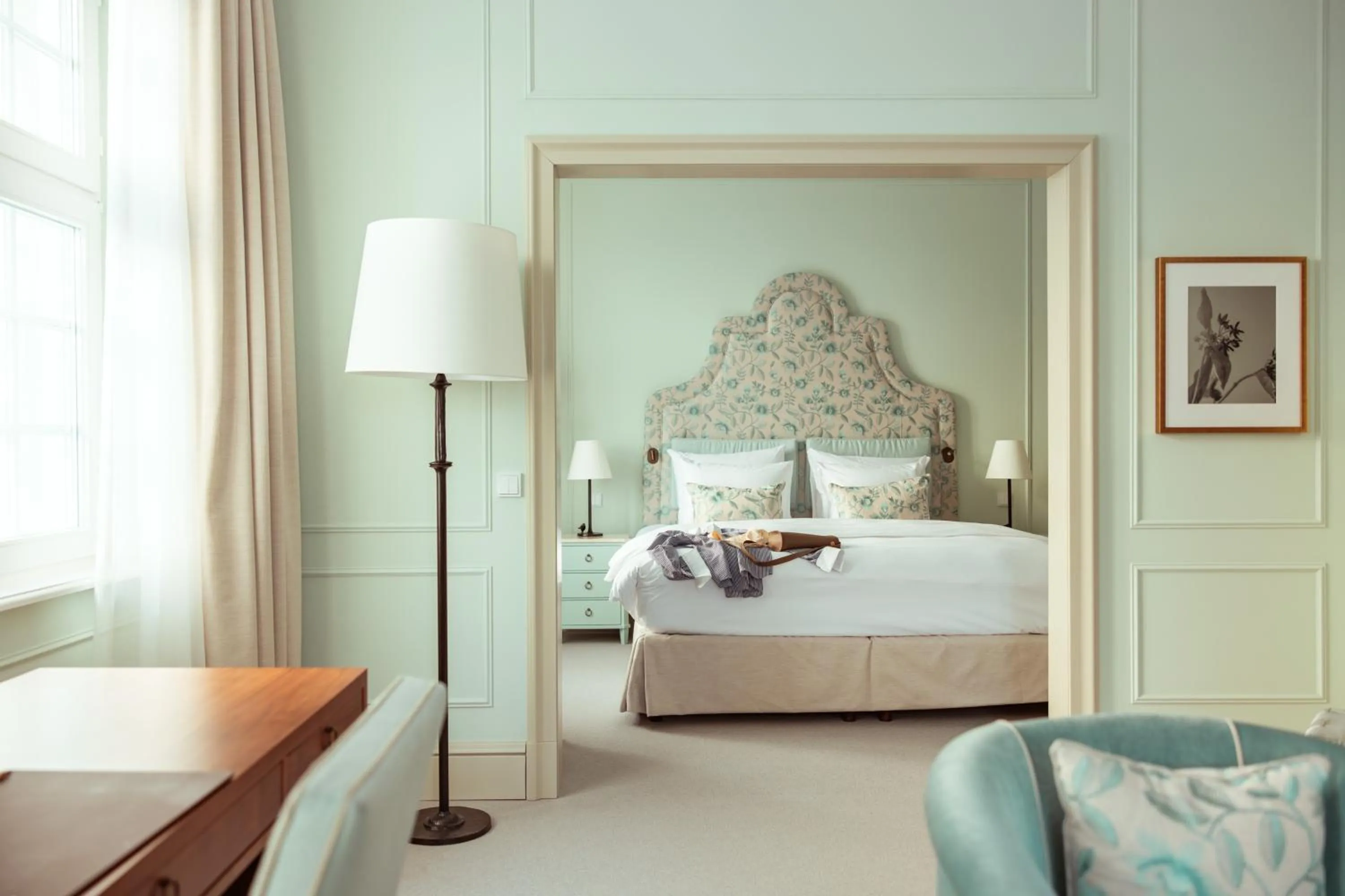 Bed in Parkhotel Quellenhof Aachen