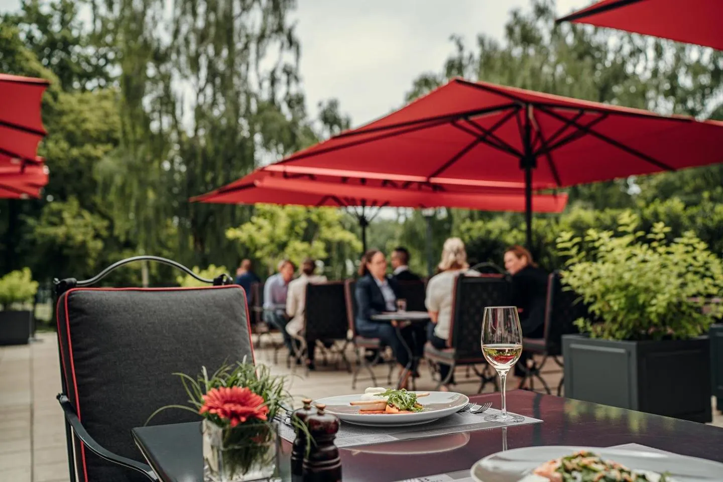 Restaurant/places to eat in Parkhotel Quellenhof Aachen