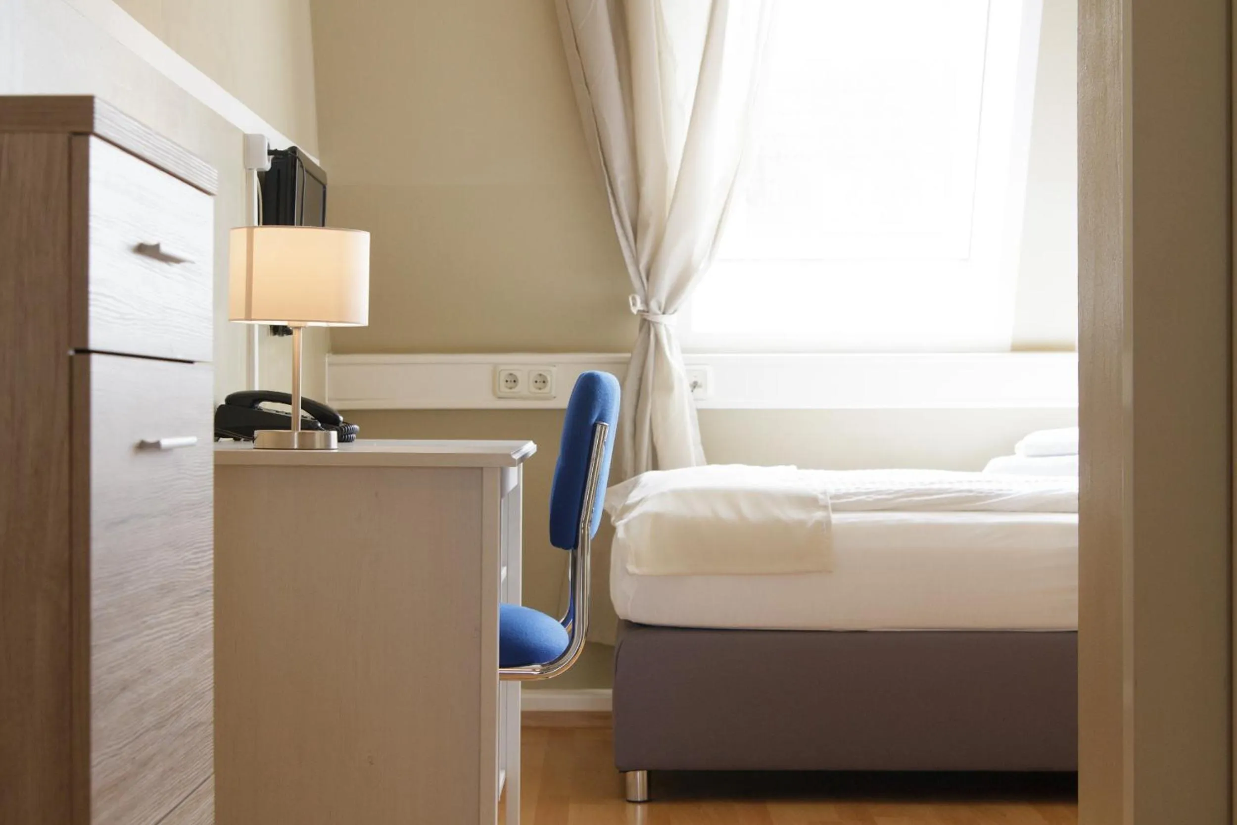 Decorative detail, Bed in Hotel Pankow