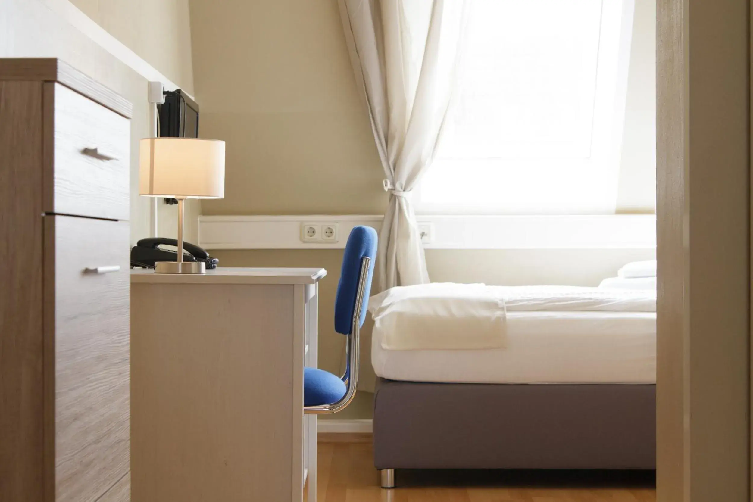 Decorative detail, Bed in Hotel Pankow Decorative detail, Bed in Hotel Pankow