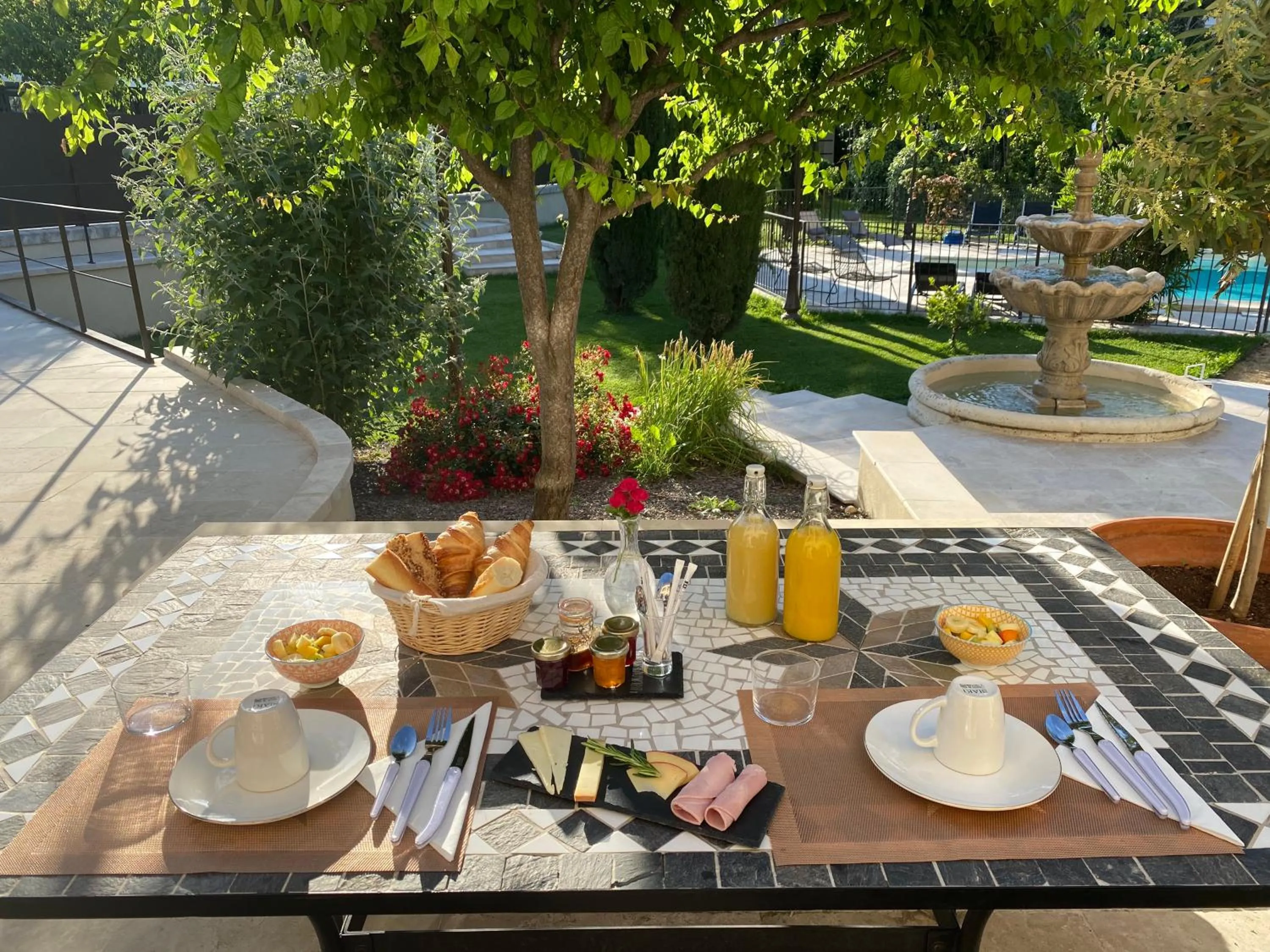 Patio in Villa Agrippa