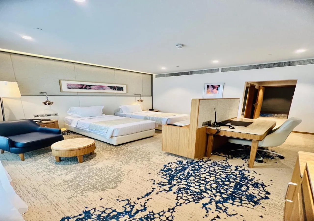 Photo of the whole room, Bed in Jouri a Murwab hotel Doha