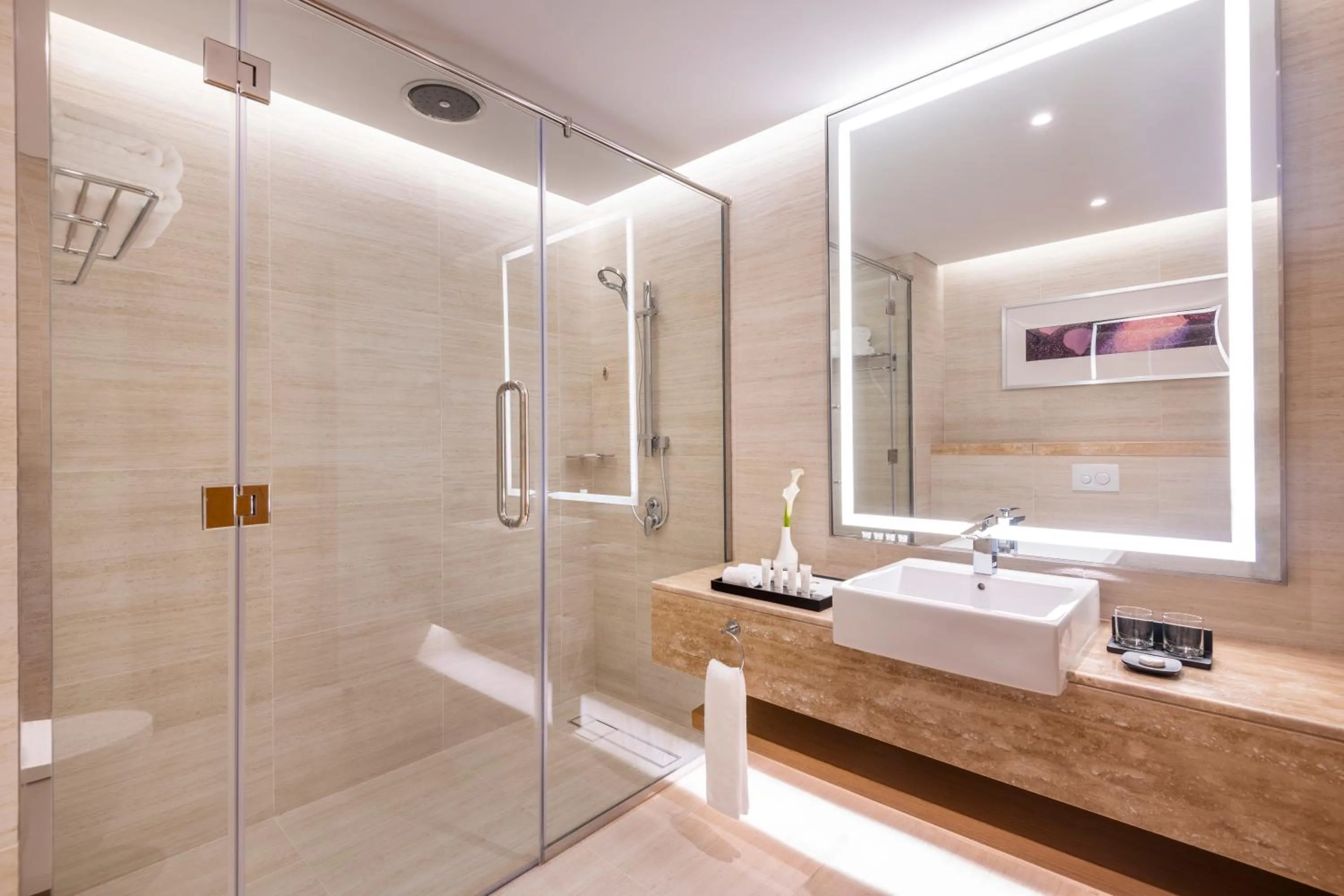 Bathroom in Jouri a Murwab hotel Doha