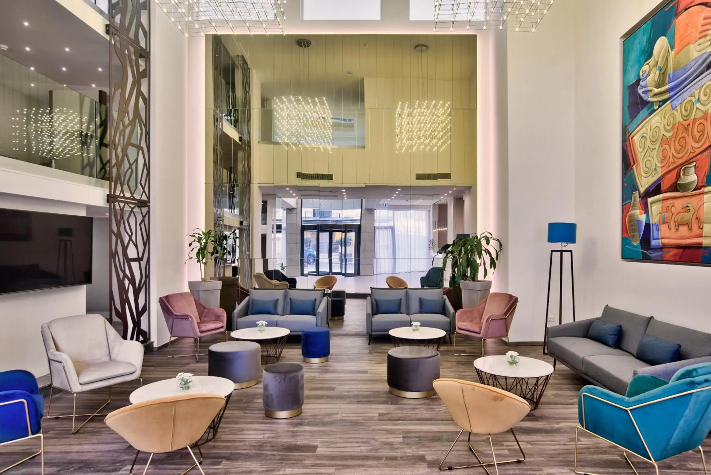 Lobby or reception in Mayflower Hotel Malta Lobby or reception in Mayflower Hotel Malta