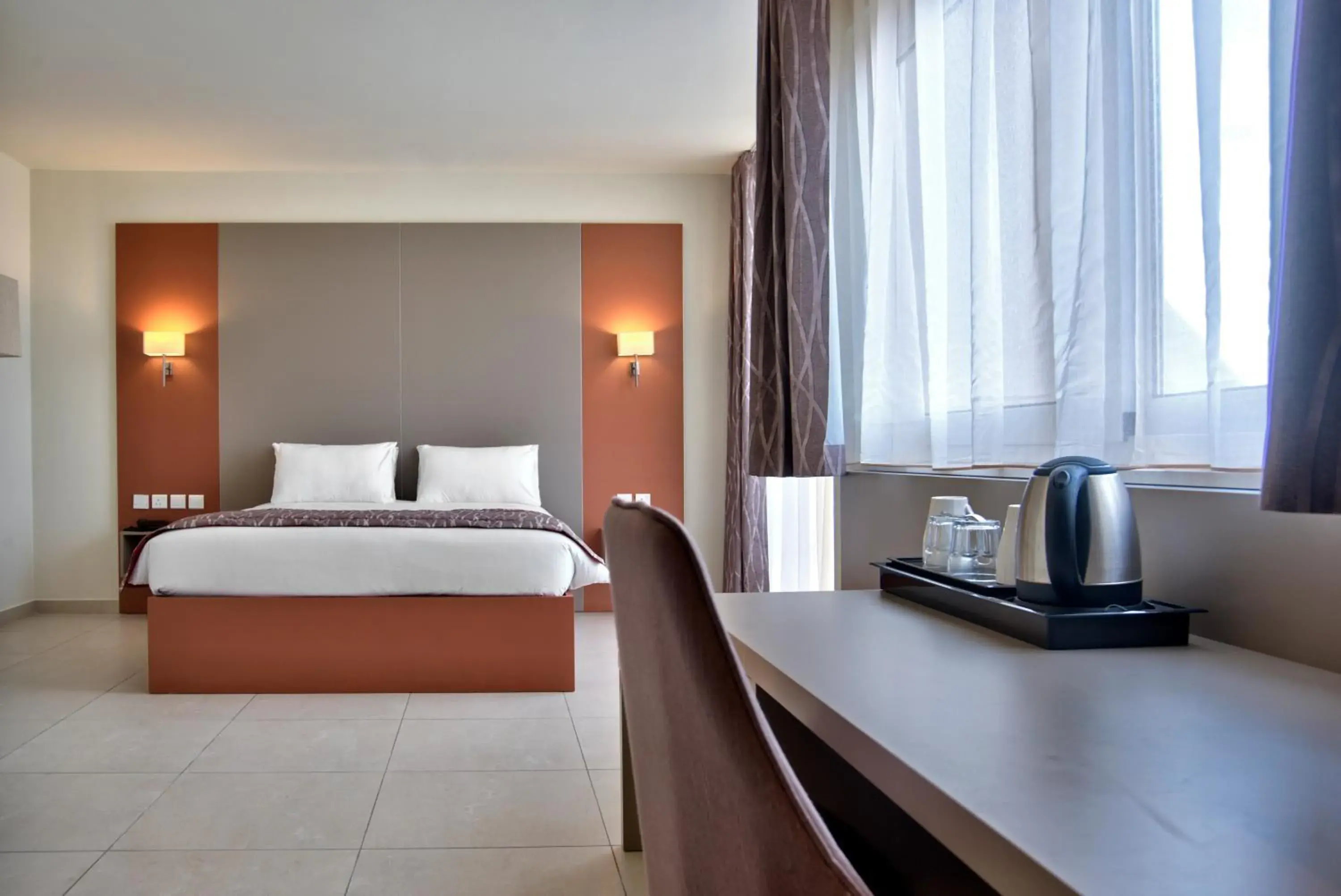 Bedroom, Bed in Mayflower Hotel Malta Bedroom, Bed in Mayflower Hotel Malta