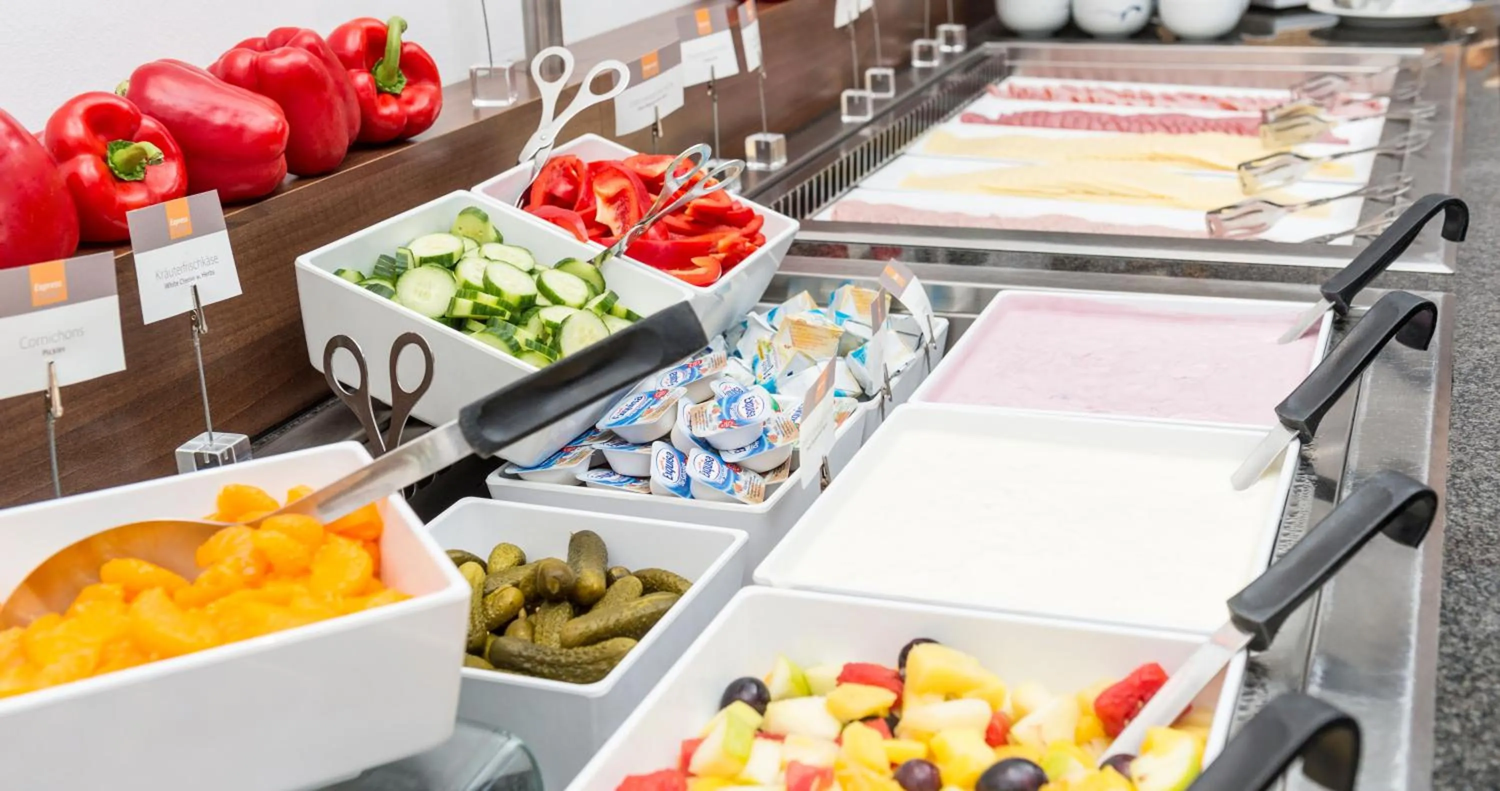 Buffet breakfast, Food in ibis Styles Stuttgart