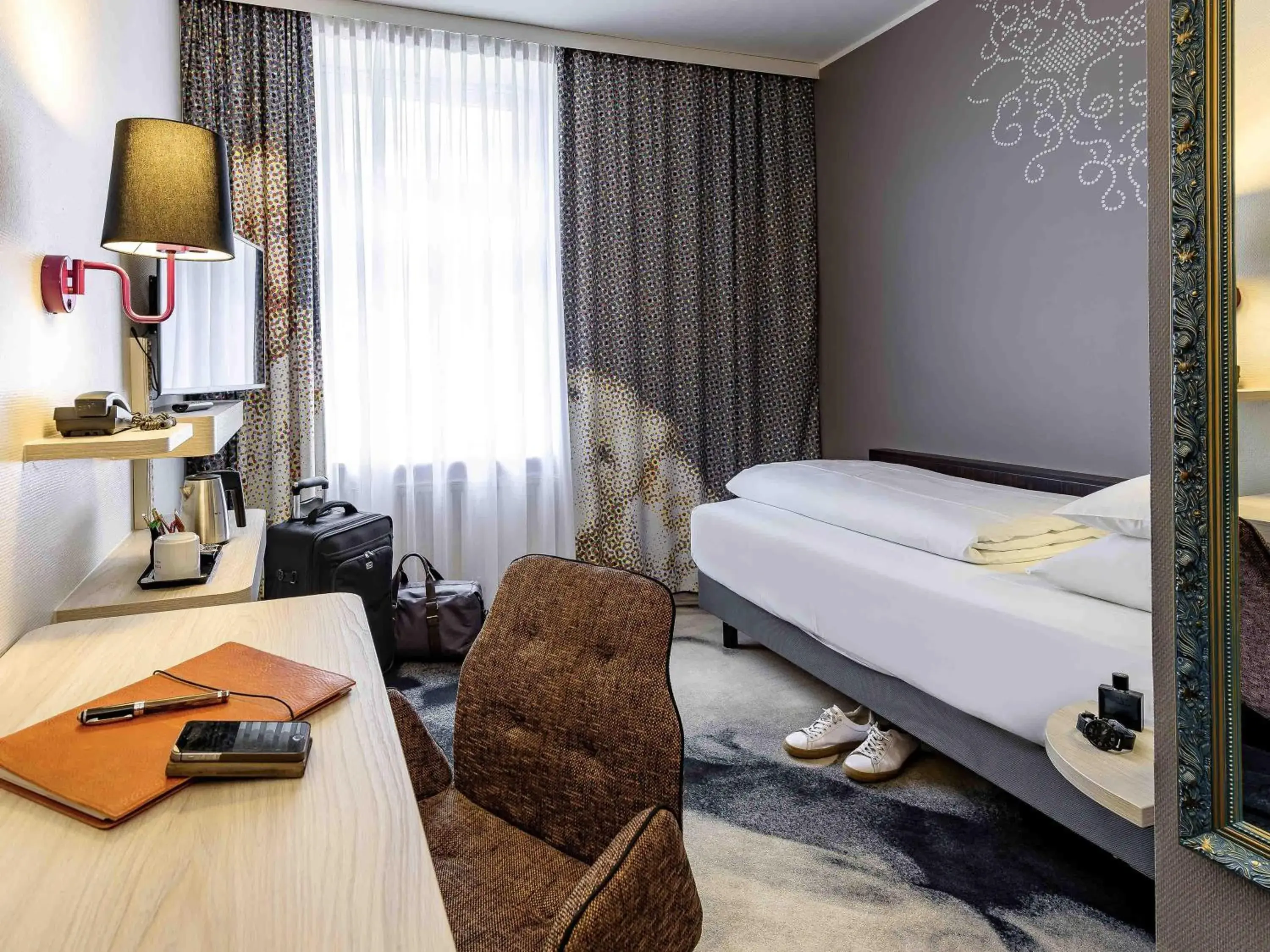 Bedroom, Bed in Mercure München am Olympiapark Bedroom, Bed in Mercure München am Olympiapark